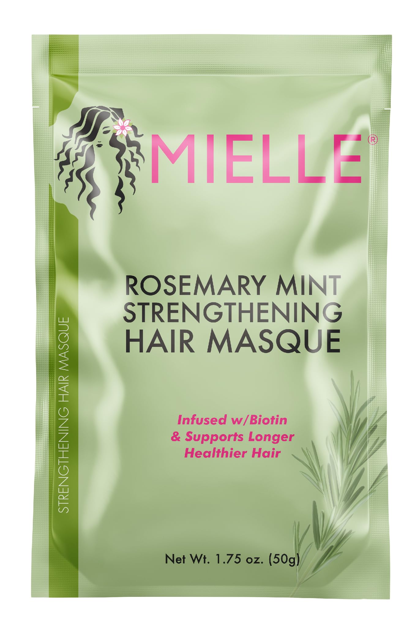 Gray Mielle Rosemary Mint Strengthening Hair Masque w/Biotin 1.75 (Pack of 3)