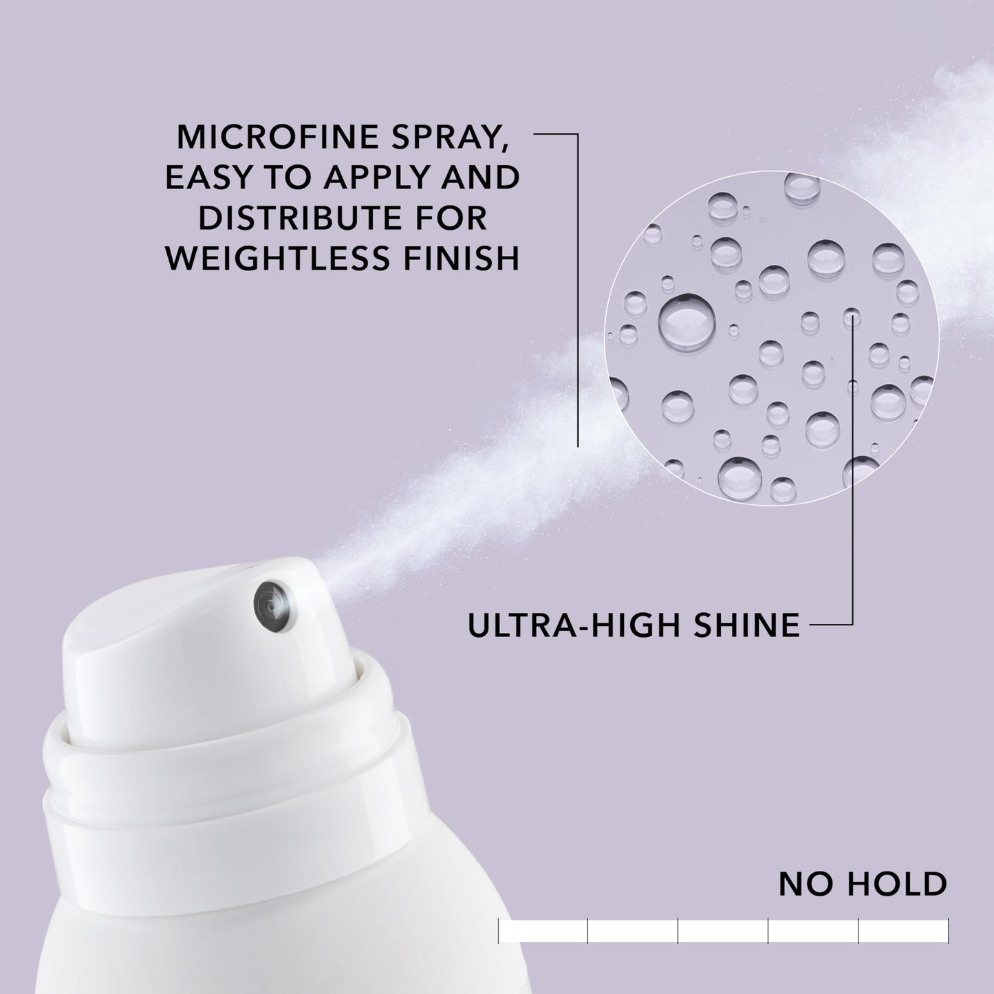 Light Gray Goldwell StyleSign Shine Spray