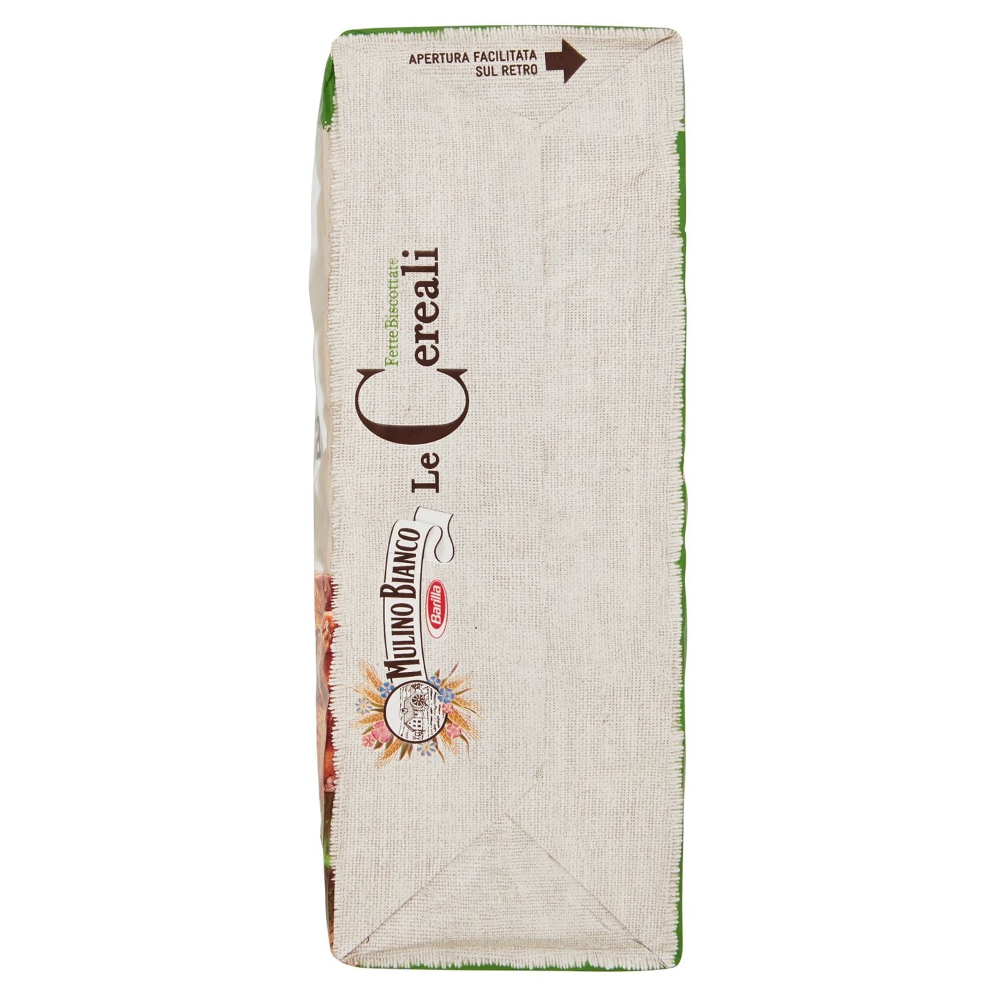 Light Gray Mulino Bianco: " Le Cereali " Fette Biscottate 32 count - Rusks with cereals: Rice , barley, wheat , oats and rye together. - 11.11 Oz (315g) [ Italian Import ]