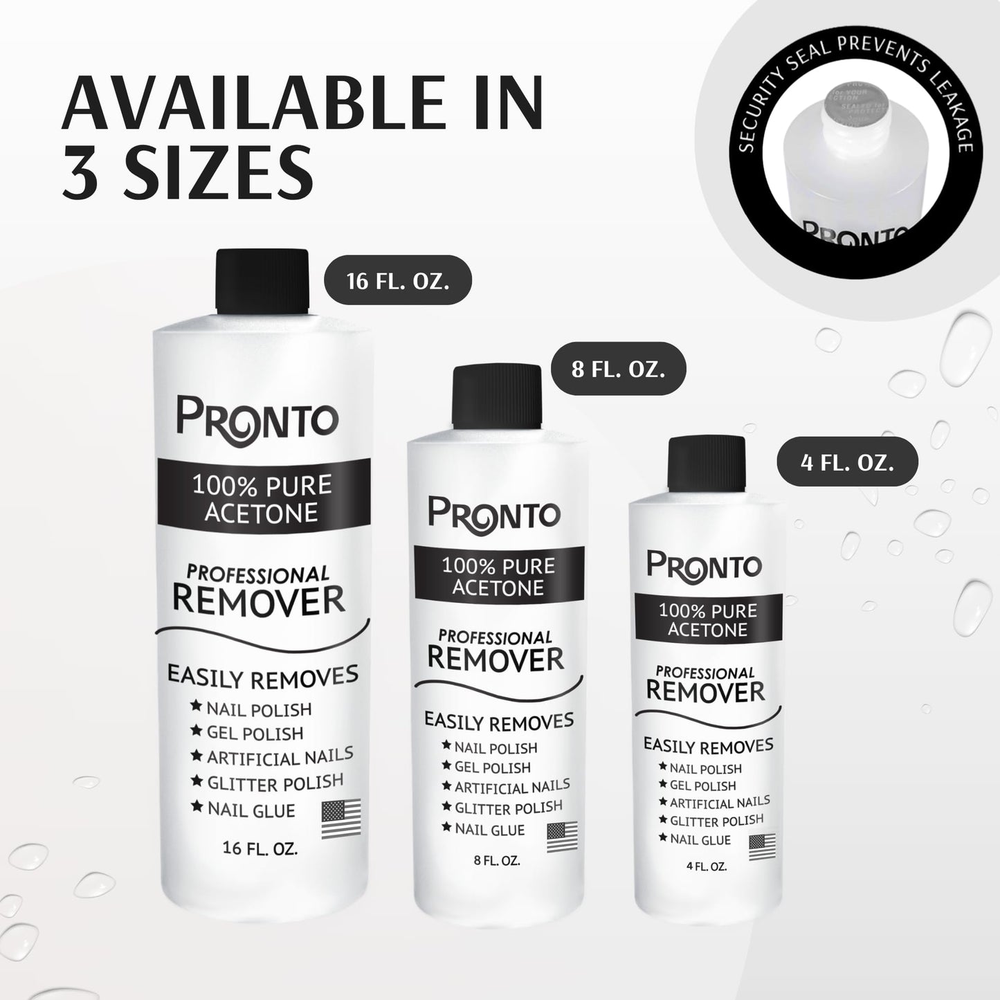 Lavender Pronto 100% Acetone Gel Nail Polish Remover - Gel Polish Remover for Nails | Acetone Nail Polish Remover For Nails for Removal of Glue, Gel, Acrylic & Dip | Gel Polish Remover, 8 Fl oz