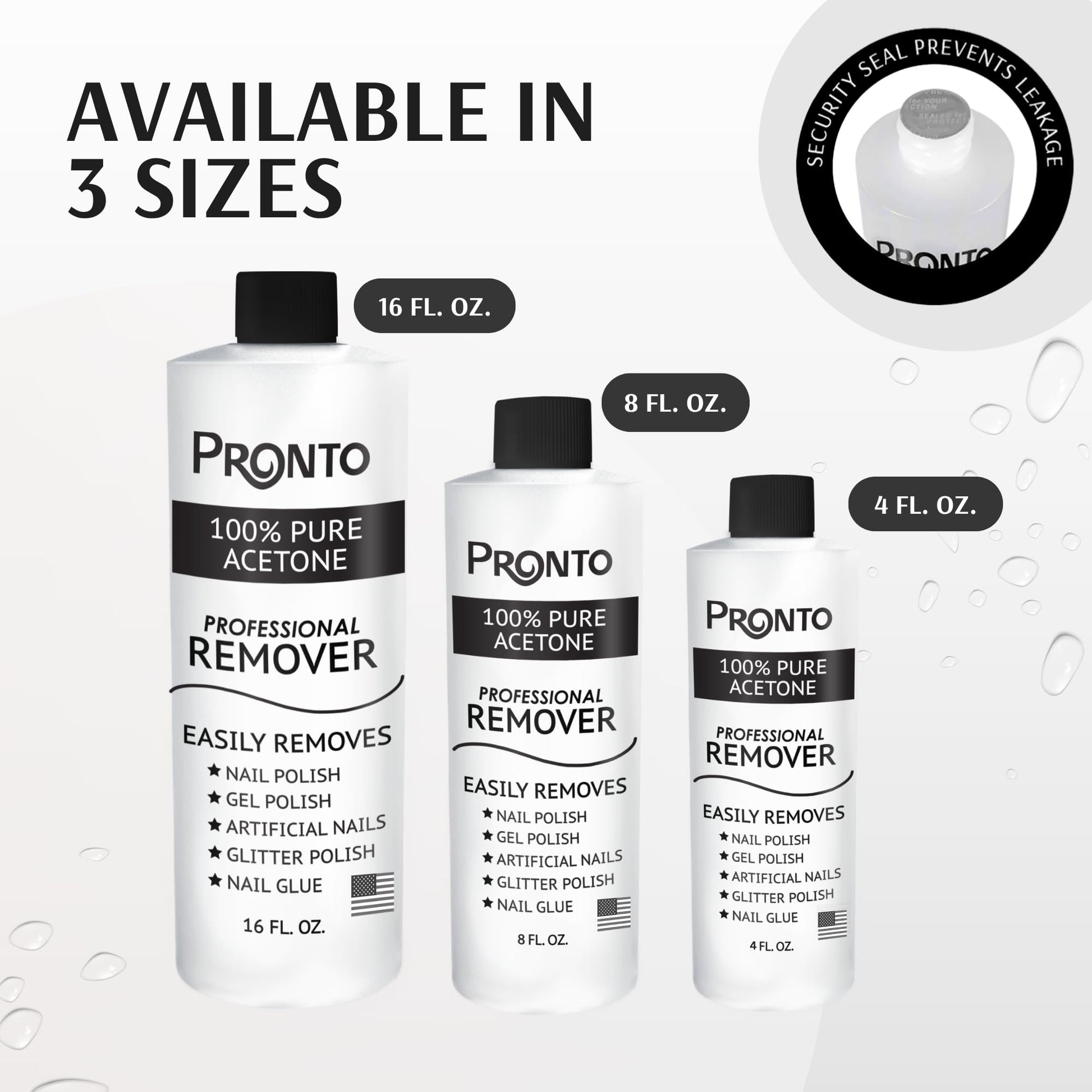Lavender Pronto 100% Acetone Gel Nail Polish Remover - Gel Polish Remover for Nails | Acetone Nail Polish Remover For Nails for Removal of Glue, Gel, Acrylic & Dip | Gel Polish Remover, 8 Fl oz