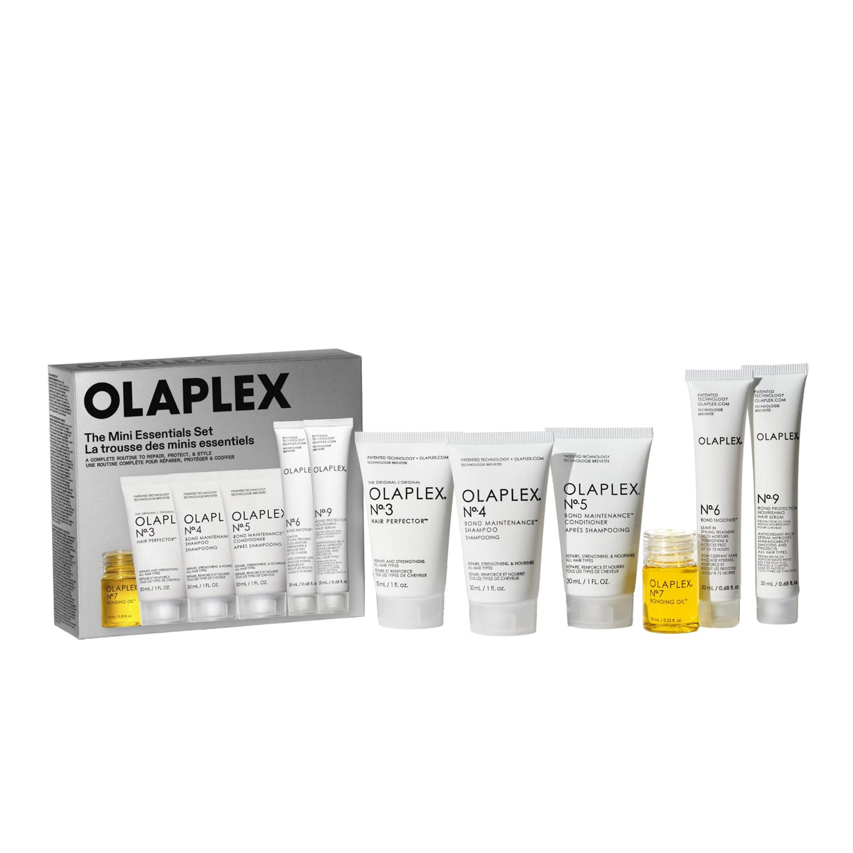 White Smoke Olaplex Strong Start Haircare Kit: Repair & Style, No. 3, 4, 5, 6, 7 | Strengthens & Adds Moisture | Frizz Control | Adds Maximum Shine | For All Hair Types