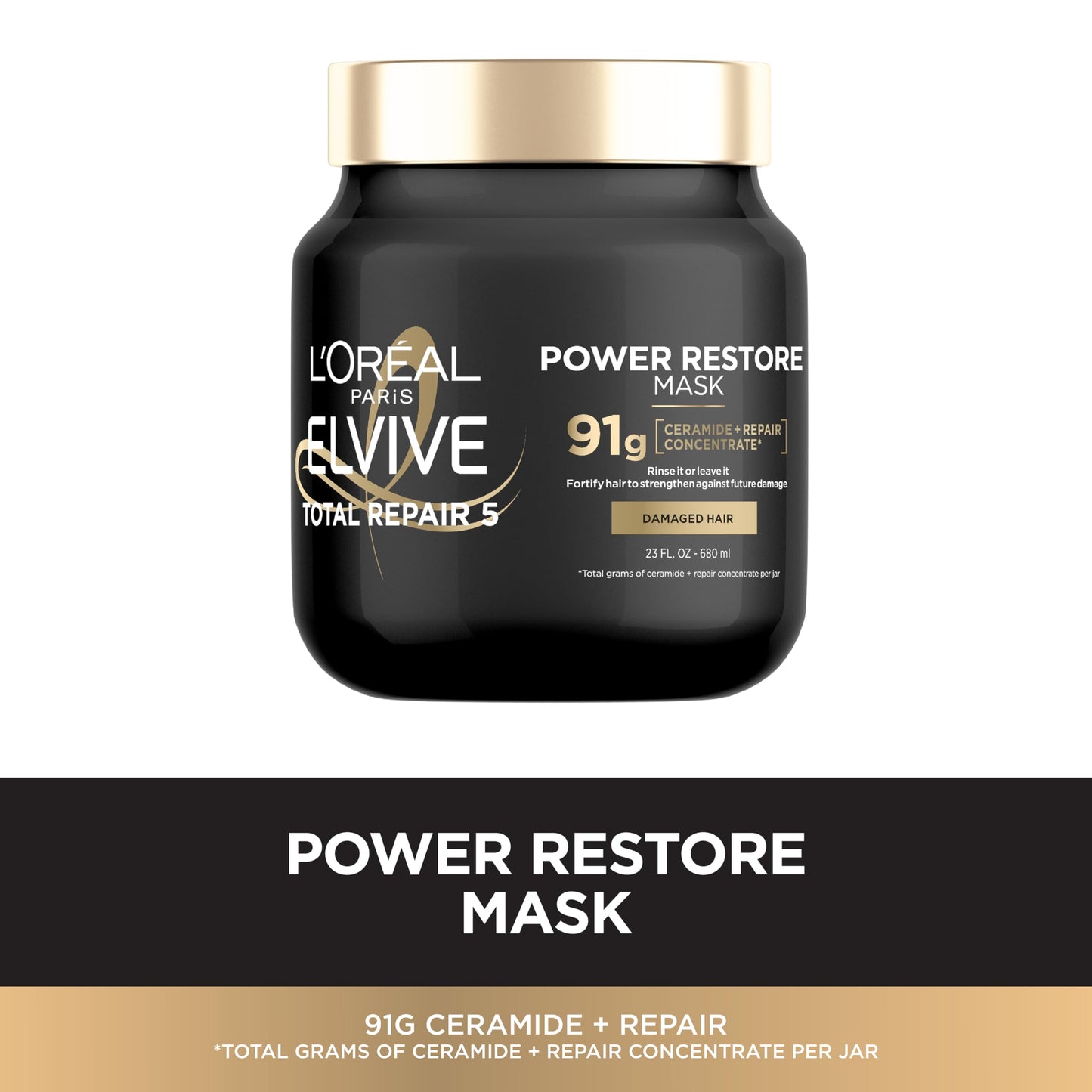 White Smoke L'Oreal Paris Elvive TR5 Power Restore Multi Use Treatment (Packaging May Vary)
