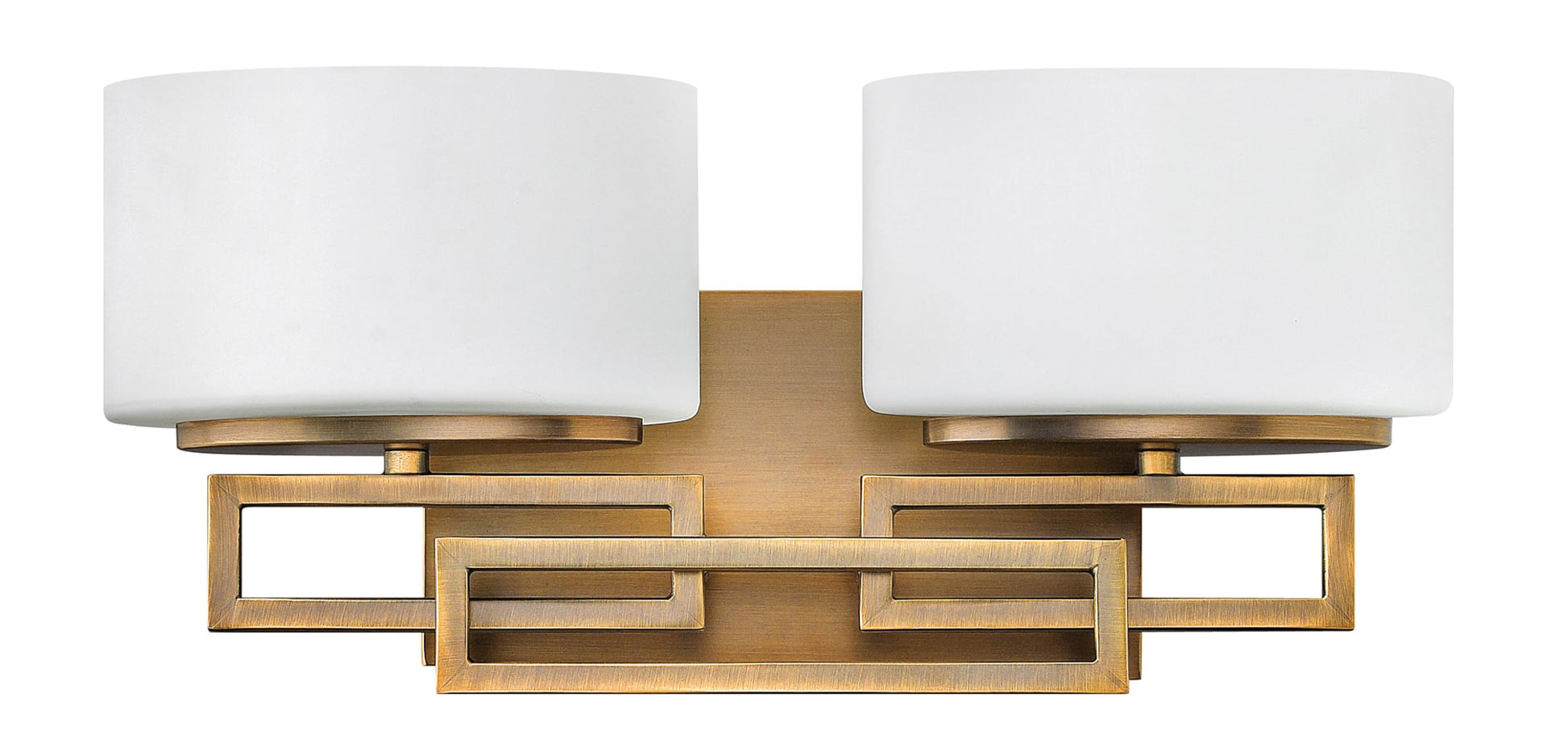 Lavender Hinkley Lanza Contemporary Modern Two Light 120W G9 Bathroom Vanity Fixture, Brushed Bronze