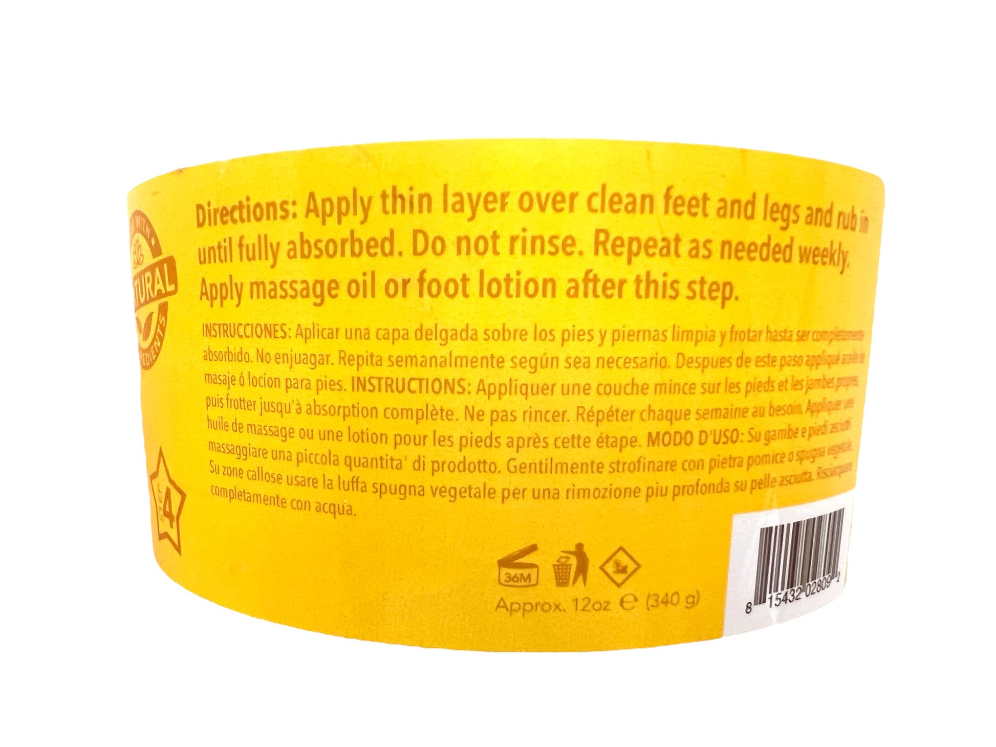 Gold La Palm Spa Products Collagen Cream Mask - Honey Pearl 12oz