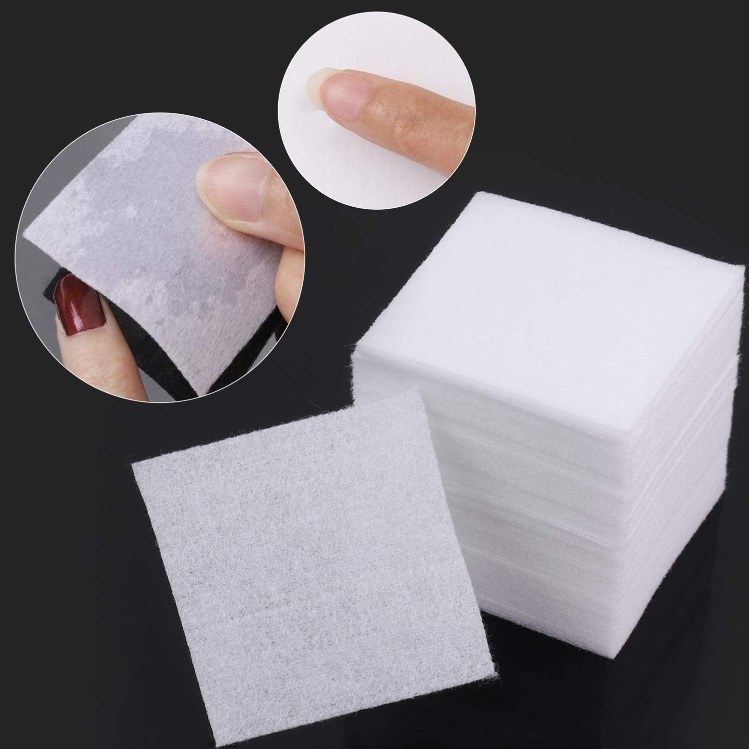 Dark Slate Gray 960 pcs Lint Free Nail Wipes Cotton Pads Remover to Soak Off Acrylic Gel Nail Polish with Pumb Bottle Dispenser and 1 Cuticle Pusher Tbestmax