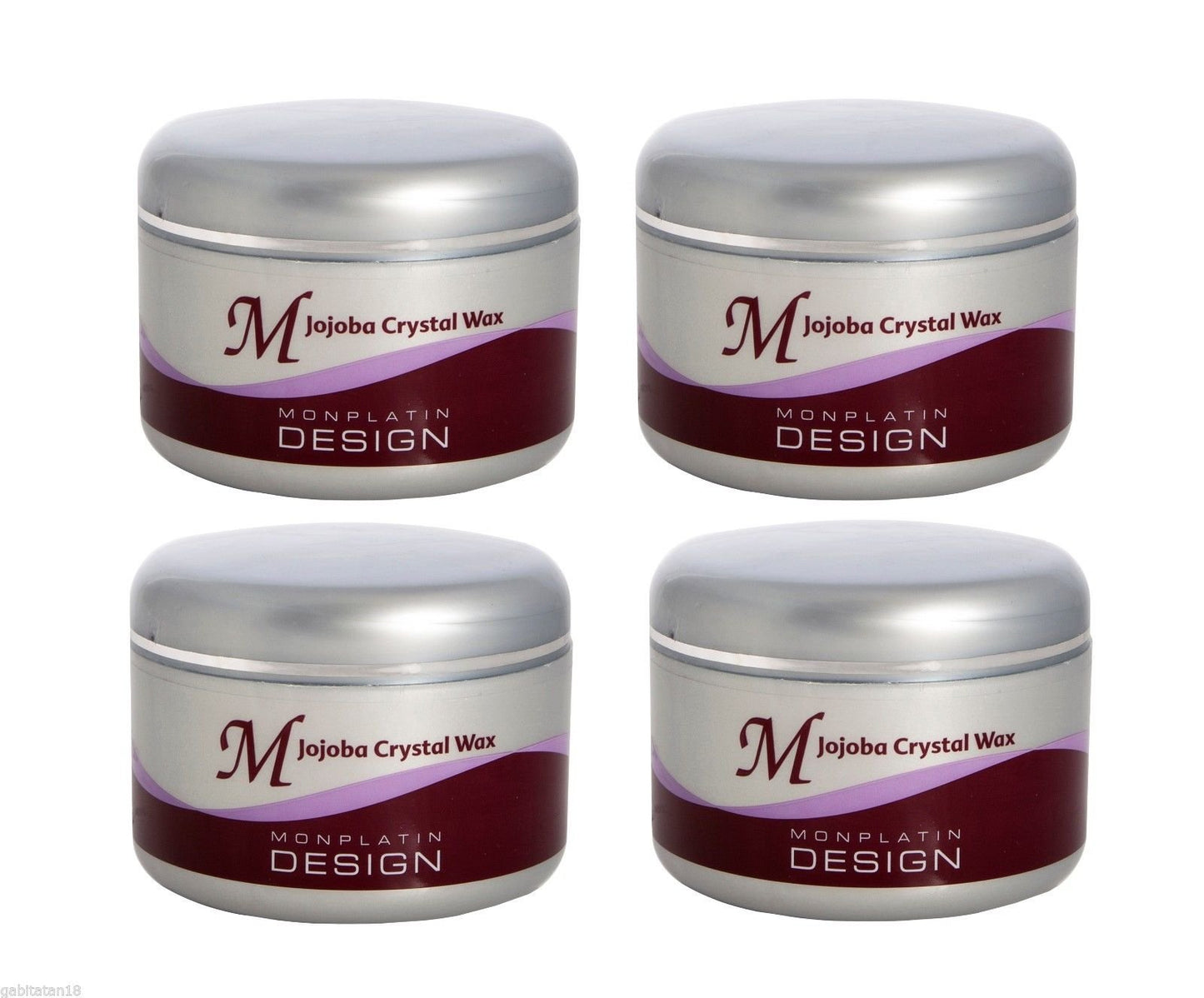 White Smoke Platin Wax X 4 Jojoba Crystal Wax Professional 250ml