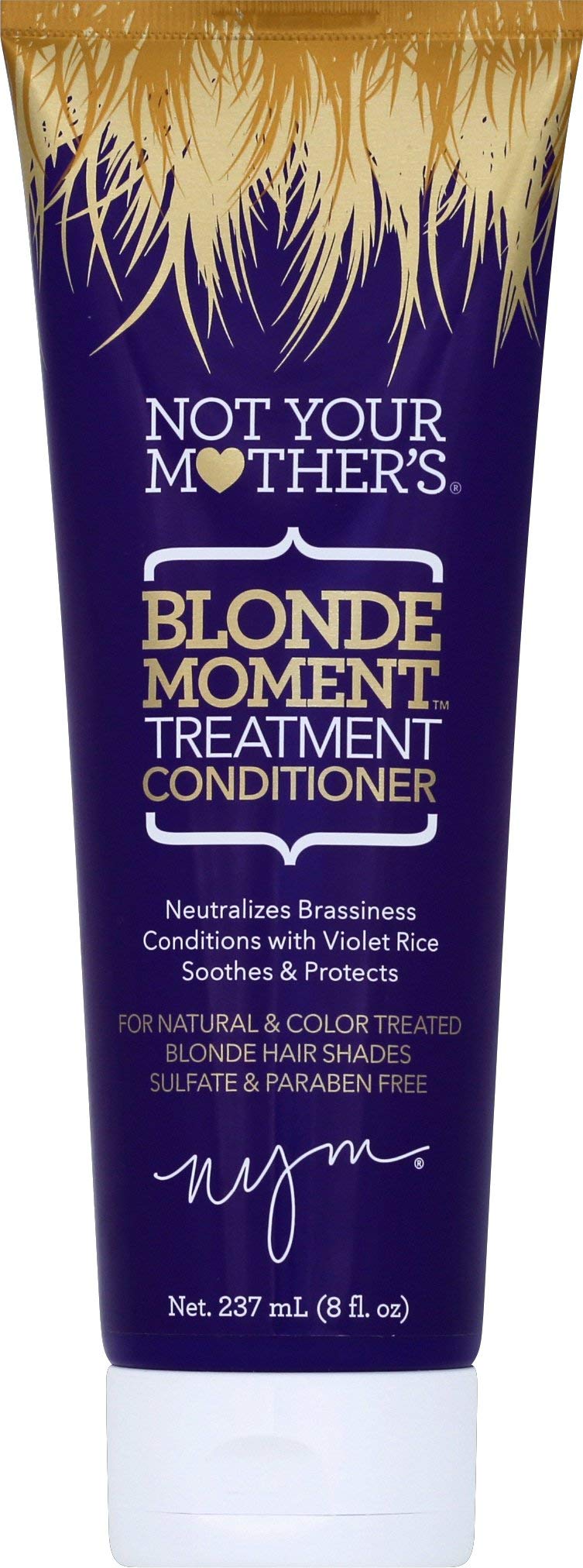White Smoke Not Your Mother's Blonde Moment Treatment Conditioner Ounce, 8 Fl Oz