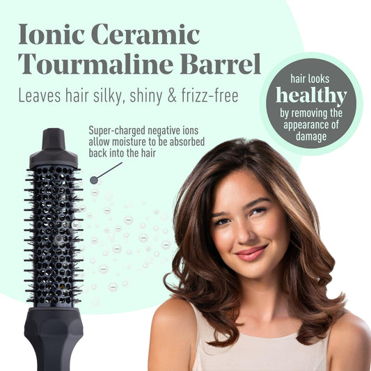 Alice Blue MINT Thermal Curling Brushes (1.33 Inch)