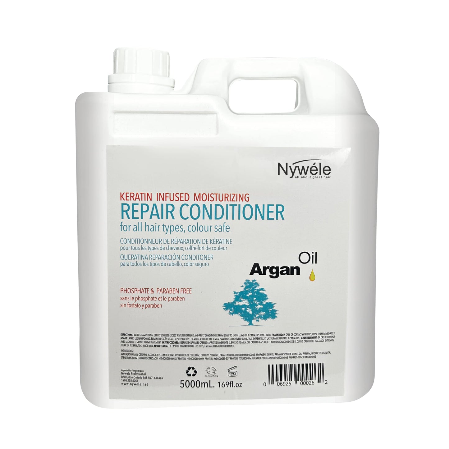 White Smoke Nywele Argan Oil 5 Litres Conditioner