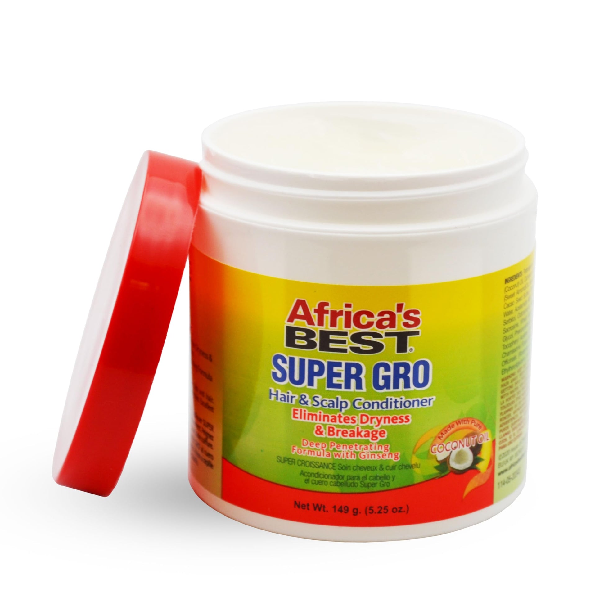 White Smoke Africa's Best Super Gro Hair and Scalp Conditioner, 5.25 Oz (AB20203)
