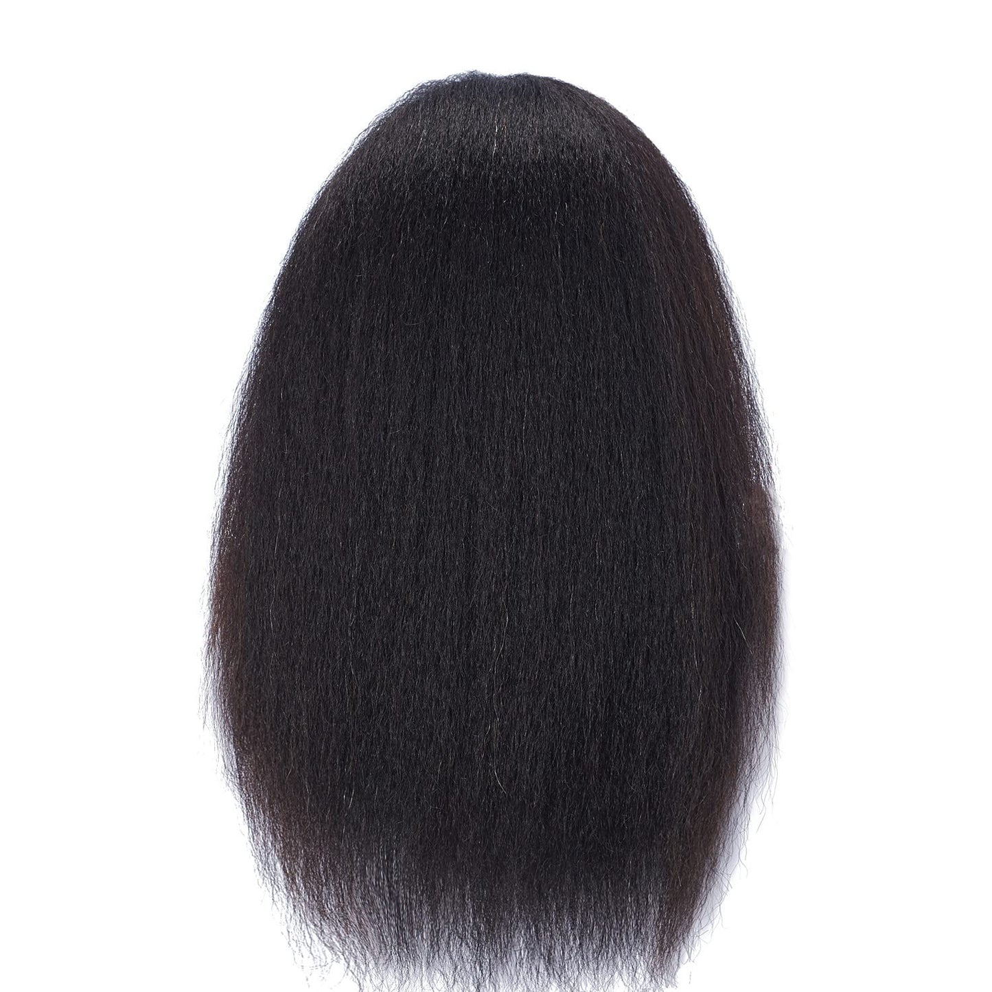 Dark Slate Gray Headstar Mannequin Head 100% Real Hair 16" Afro Training Head Mannequin Doll Head Manikin Head Styling Training Head Cosmetology Doll Head Hair for Practice Cutting Braiding with Clamp Stand