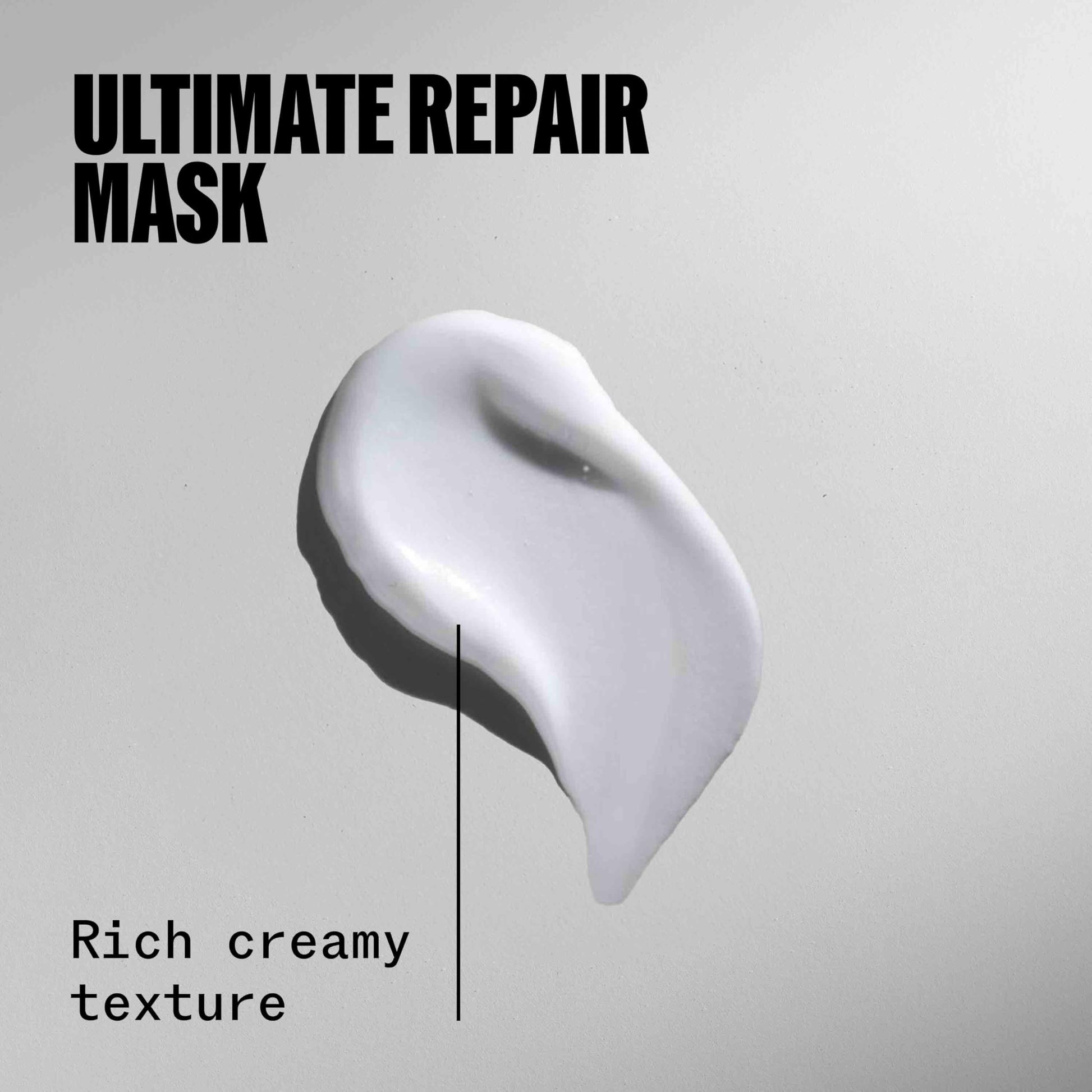 Gray Wella Professionals ULTIMATE REPAIR Mask for Damage Hair | Deeply Nourishing | Strengthens & Smooths | 5 Fl Oz - Packaging May Vary