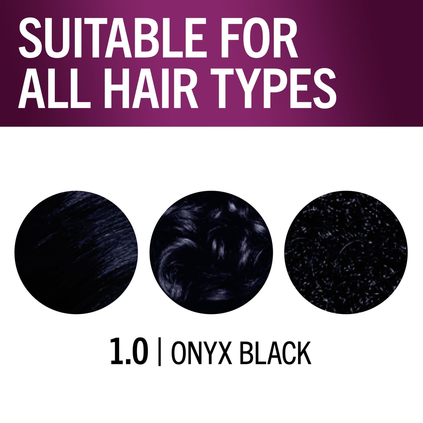 White Smoke Schwarzkopf Keratin Permanent Hair Dye Cream, 1.0 Black Onyx, Professional Quality Color for Up to 100% Gray Coverage, Bond Enforcing System