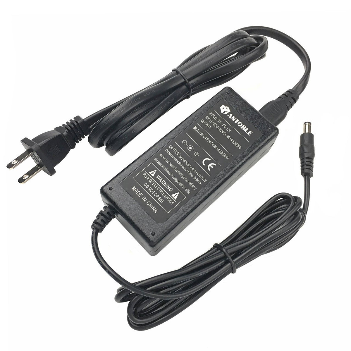White Smoke ANTOBLE 11ft Cord AC/DC Adapter for OPI LED Lamp GC900 GL900 Model PS 1065-300T2B200 O.P.I PA1065-294T2B200 Opt 29V 29.5V Charger Power Supply