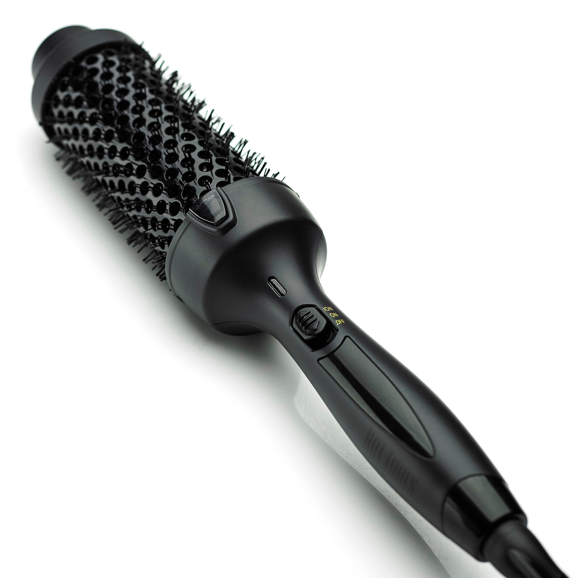 White Smoke HOT Tools Pro Artist Black Gold Hot Styler, 1 ¾” | Effortlessly straighten, curl and More (Black)