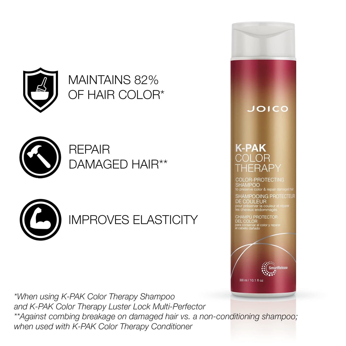 White Smoke Joico K-pak Color Therapy Shampoo & Conditioner (10.1 Oz)