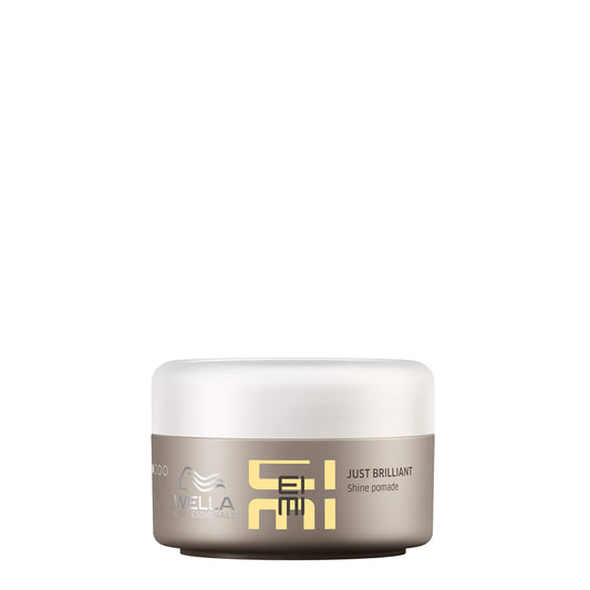 Lavender Wella Professionals EIMI Just Brilliant | Shine Pomade | Smooth, Shiny Hair Styling Results | Anti-Frizz & Humidity Resistant | Light Hold Molding Paste | 2.5 Oz