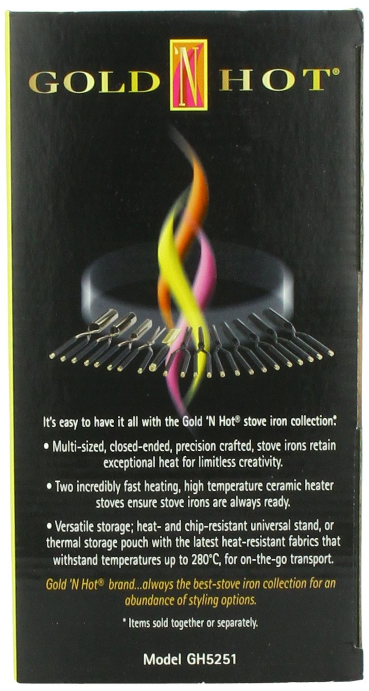 Dark Slate Gray Gold 'N Hot Stove Iron Pouch