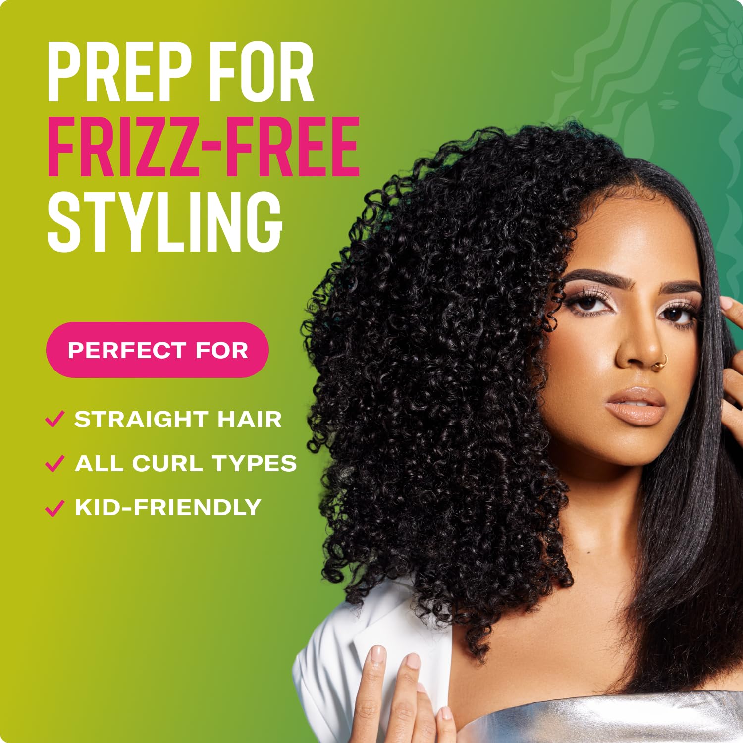 Black Mielle Organics Avocado & Tamanu Anti Frizz Conditioner for Women & Men - Detangling, Moisturizing & Smoothing Treatment - Frizz Control Detangler for Textured & Dry Hair - Prep for Styling, 12floz