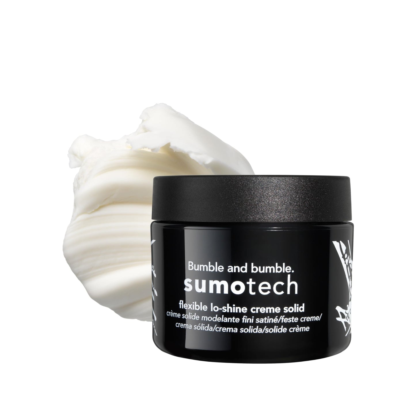 White Smoke Bumble and bumble. Sumotech Flexible Hold Cream Solid | Pliable Texture, Flexible Hold + Lo-shine Finish | For Short to Medium Hair Styles | Fine to Medium Wavy, Straight Hair Types, 1.5 Ounce