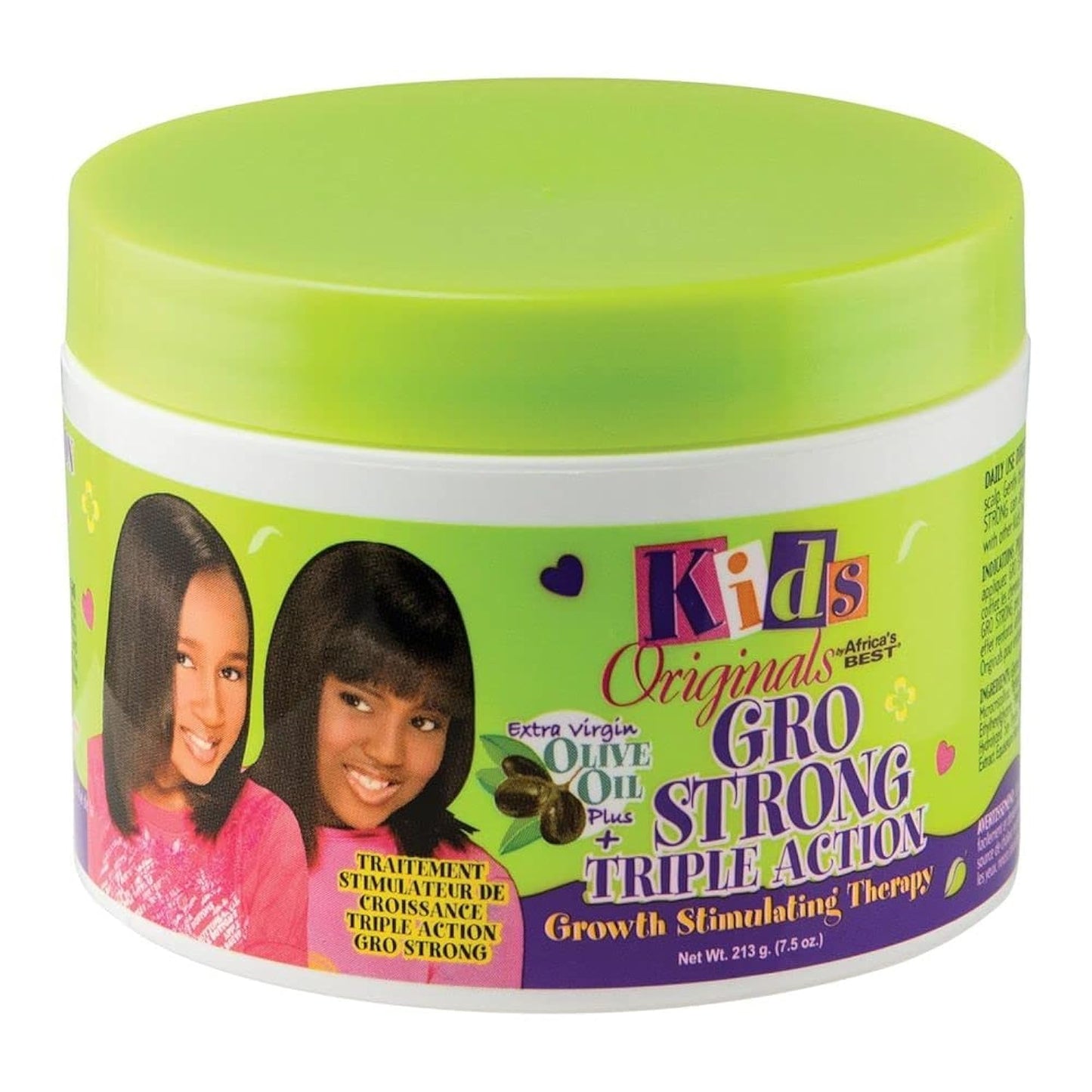 White Smoke Africas Best Kids Orig Gro Strong Therapy 7.5 Ounce Jar (221ml)