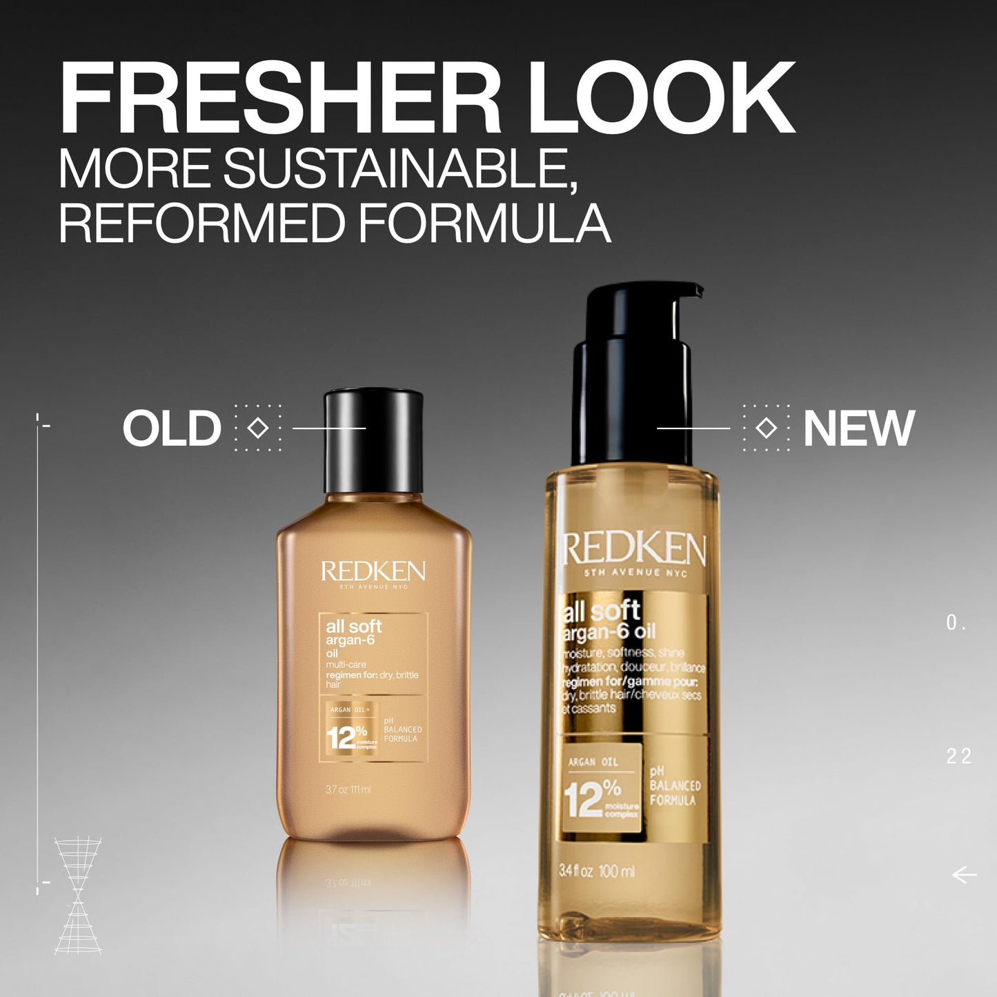 Light Gray Redken All Soft Argan-6 Oil Treatment For Dry Hair - Deeply Conditions Hair, Adds Softness and Shine With Argan Oil