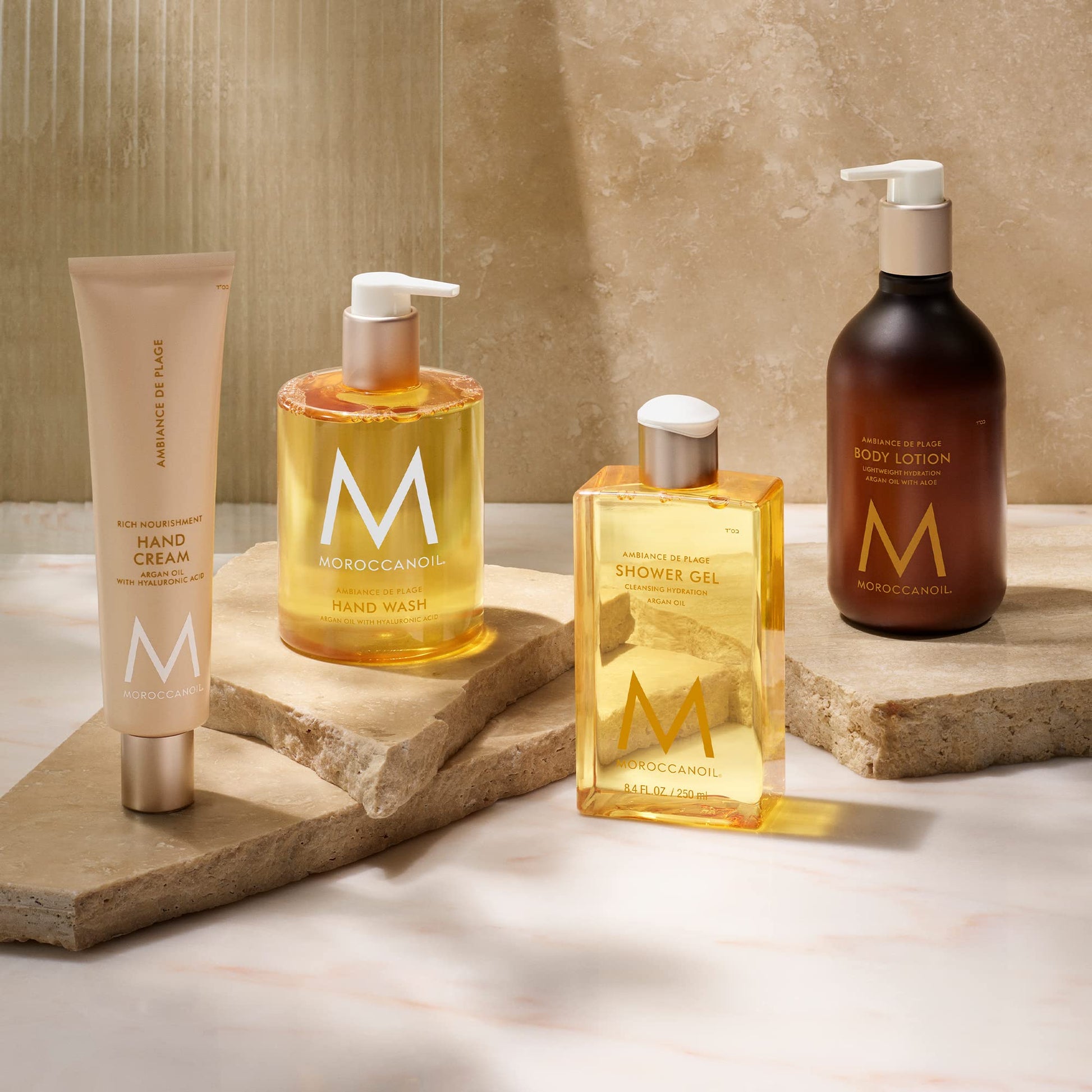 Rosy Brown Moroccanoil Hand Wash, Ambiance de Plage, 12.2 Fl. Oz.
