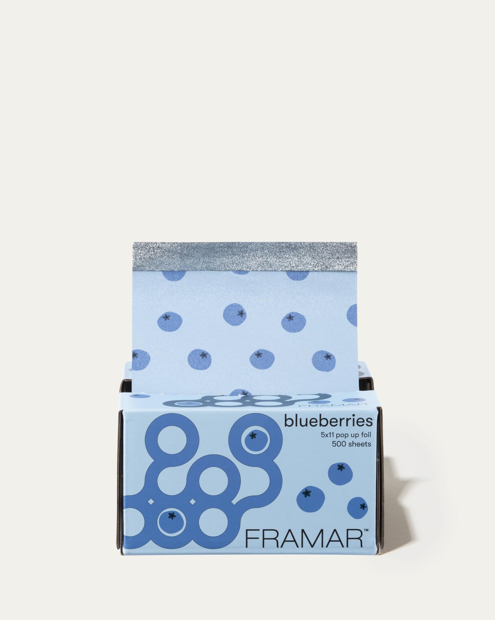 Powder Blue FRAMAR Blueberry Hair Foil – Hair Foils For Highlighting, Pop Up Foil For Hair Highlighting, Salon Foils For Hair Highlighting Kit, Long Hair Foils For Bleach, Salon Foils For Hair Stylist – 500