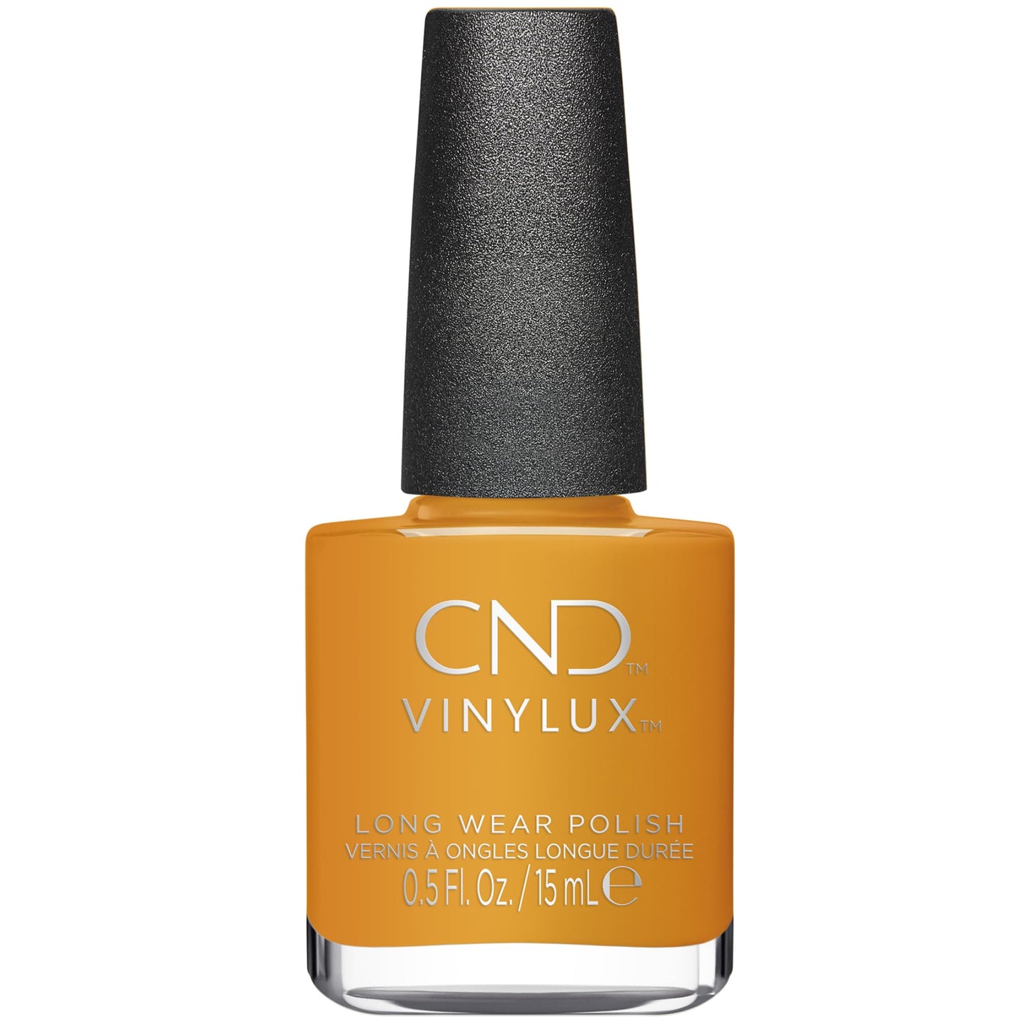 White Smoke CND Vinylux Longwear Yellow Nail Polish, Gel-like Shine & Chip Resistant Color, 0.5 Fl Oz