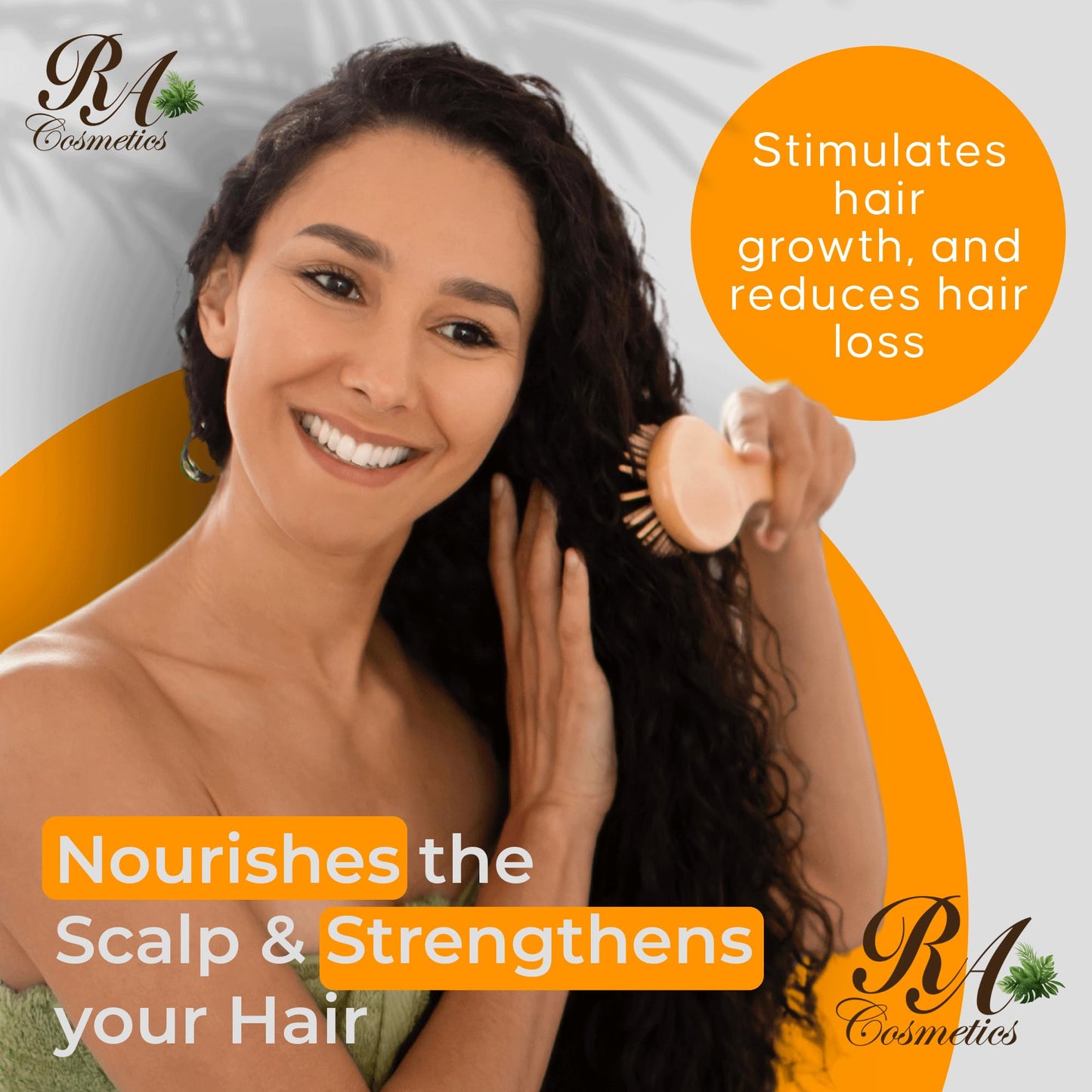 Black RA COSMETICS 100% Natural Unrefined Batana Hair Oil for Healthy Hair, 16 oz | Dr Sebi Batana Oil Hair Moisturizer for Damaged Hair Repair| Strengthening and Nourishing Hair Conditioner