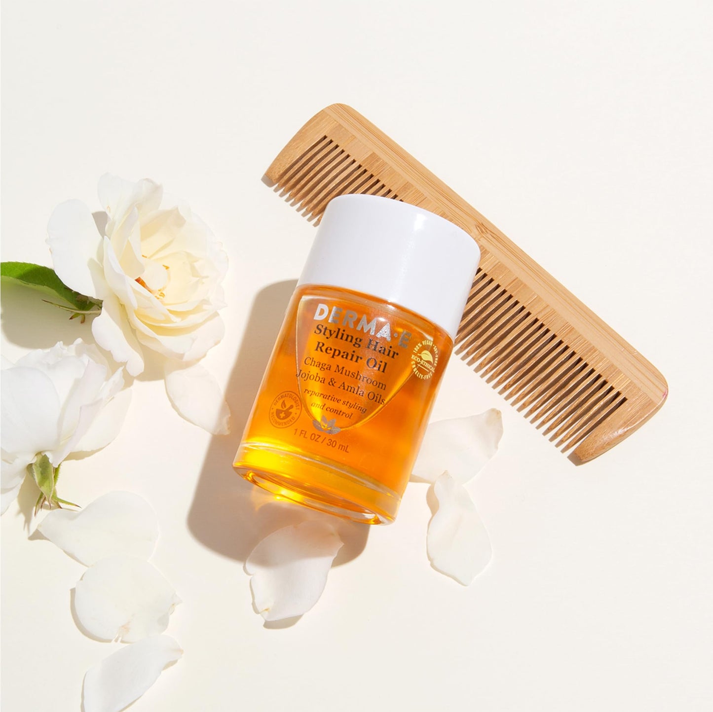 Seashell Derma E Styling Hair Repair Oil Oil Unisex 1 oz