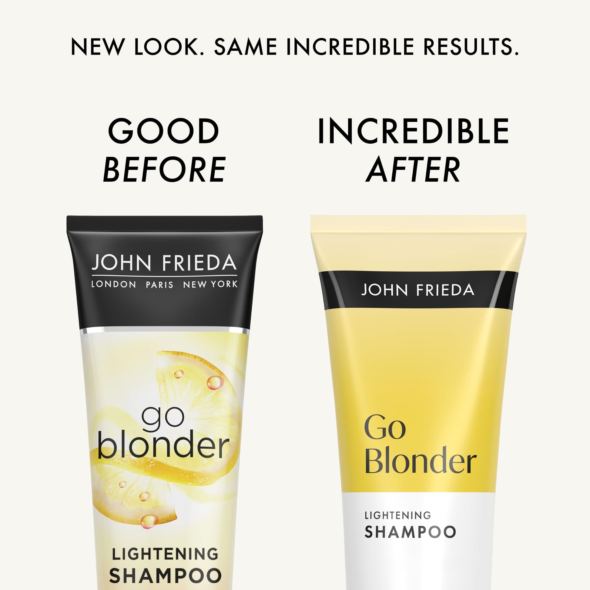 White Smoke John Frieda Go Blonder Shampoo and Conditioner Set, Gradually Lightens Blonde Color Up, For Natural or Color-Treated Hair, 8.3 oz, Pack of 2
