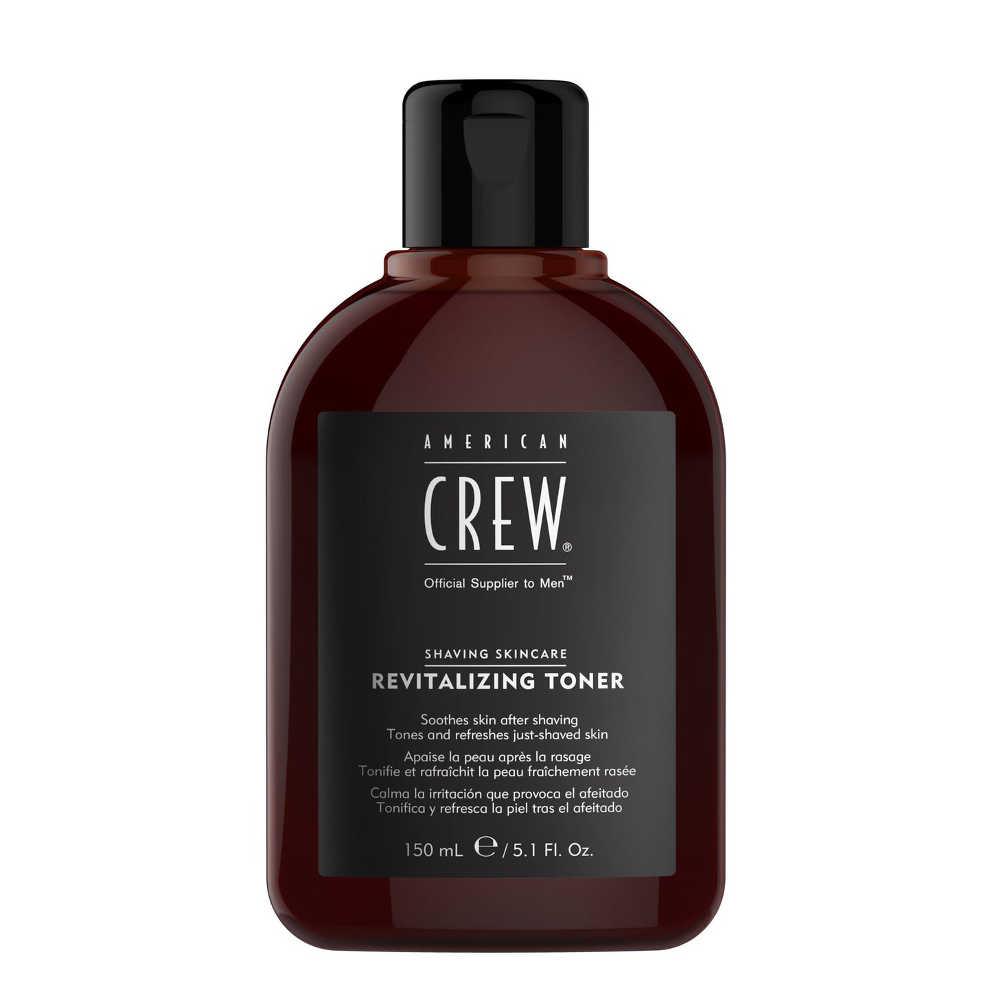 White Smoke American Crew After Shave Toner for Men, Facial Toner that Soothes Skin, 5.1 Fl Oz