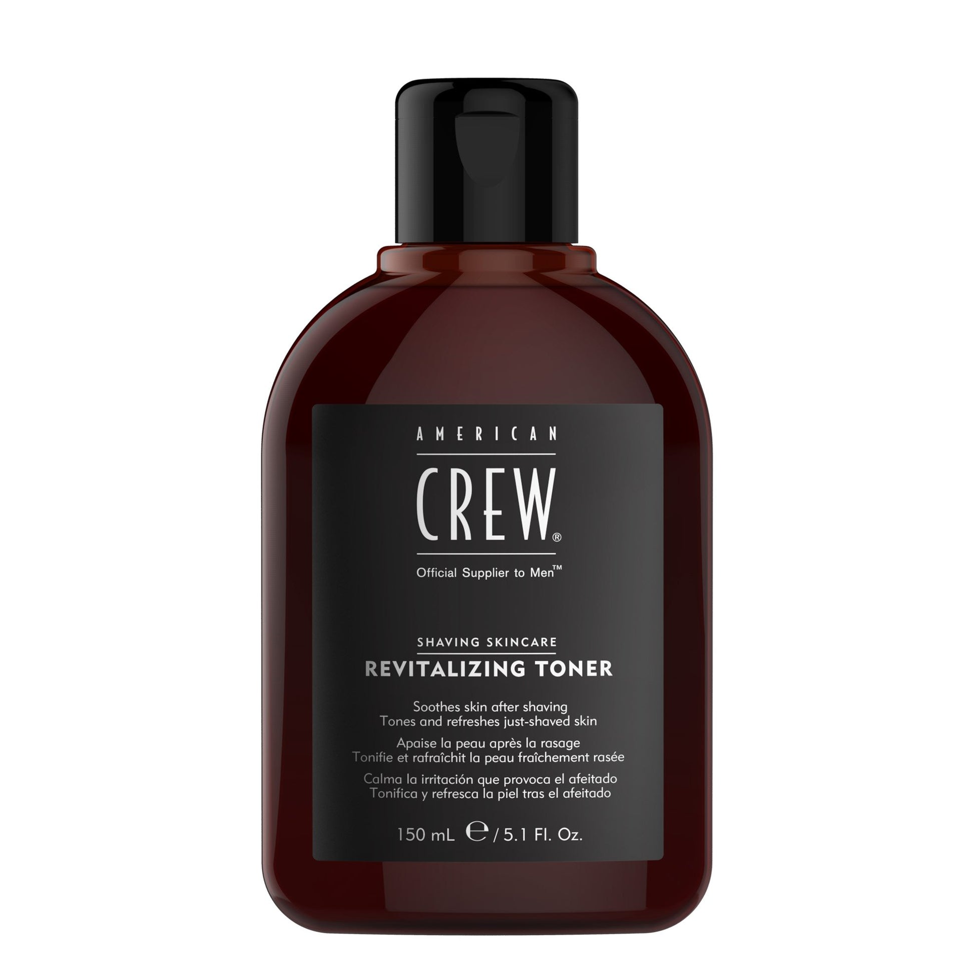 White Smoke American Crew After Shave Toner for Men, Facial Toner that Soothes Skin, 5.1 Fl Oz