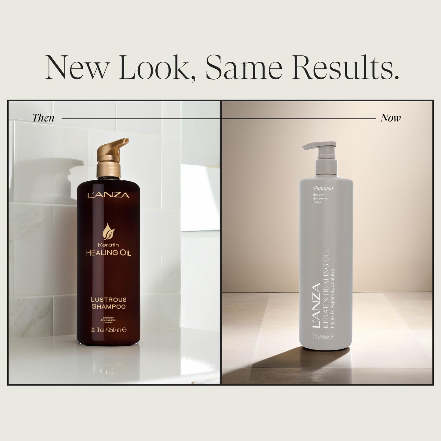 Lavender L'ANZA Keratin Healing Oil Shampoo Hydrating Cleanse, Boosts Softness, Adds Lustrous Shine, Anti-Frizz, Color Safe, Strengthening Anti-Humidity Strengthening Care, Sulfate Free (32 Fl Oz)