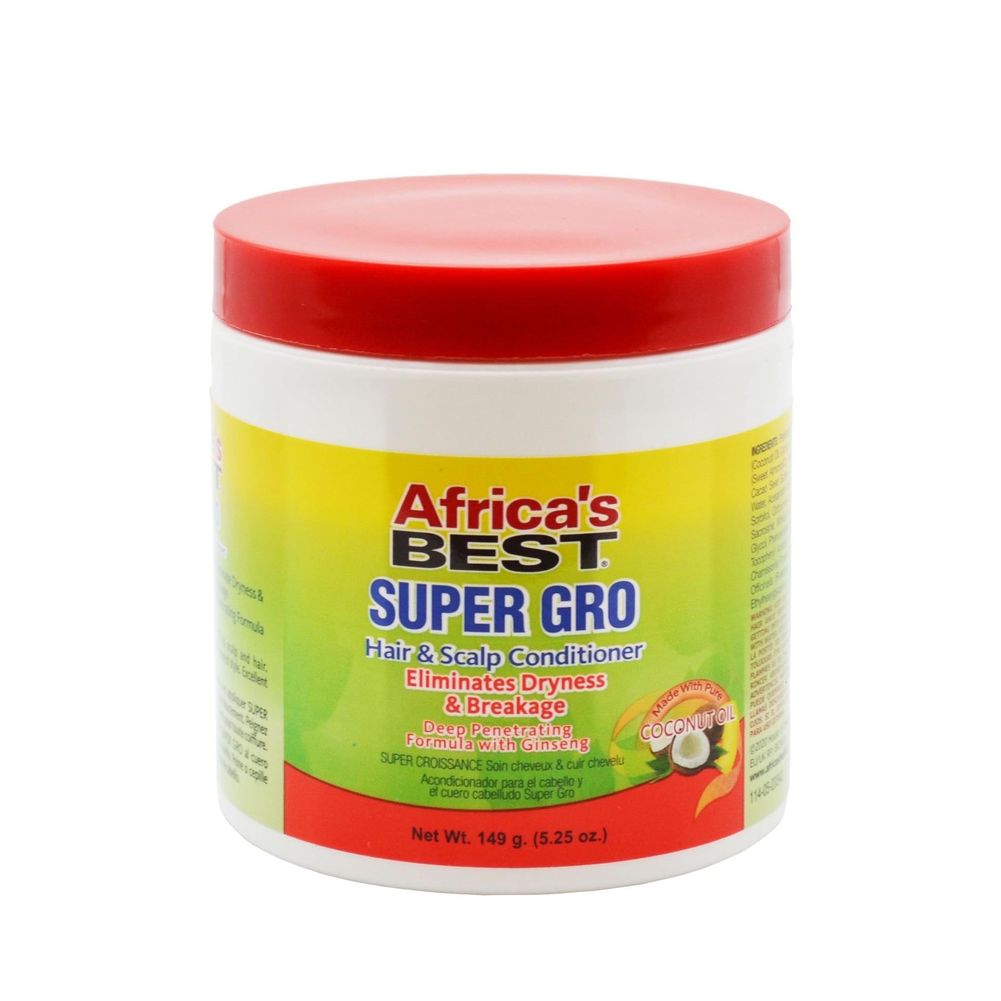 White Smoke Africa's Best Super Gro Hair and Scalp Conditioner, 5.25 Oz (AB20203)