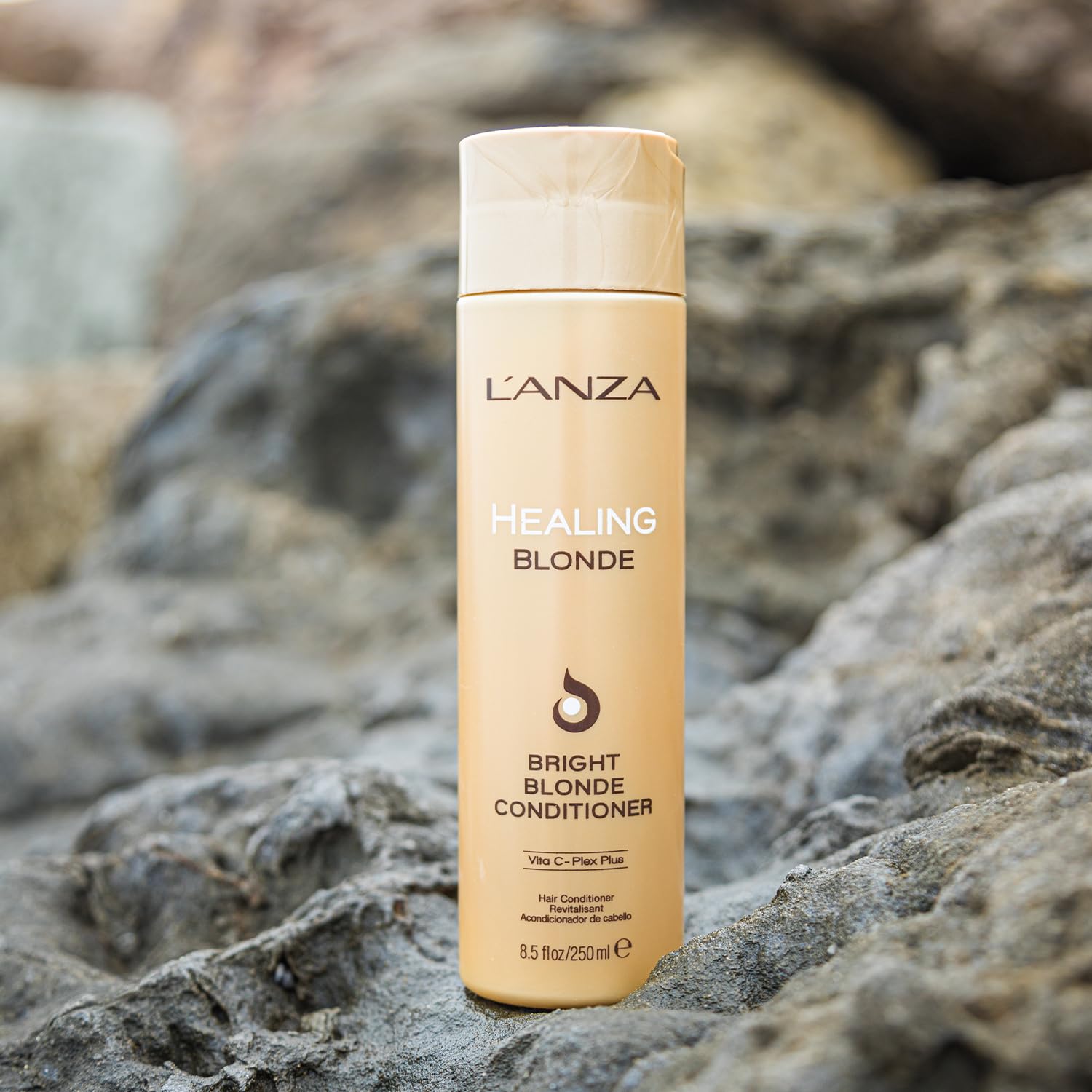 Dark Sea Green L’ANZA Healing Blonde Bright Conditioner, Formulated for Natural & Decolorized Blonde Hair - Boosts Shine & Brightness while Healing, with Sulfate-free, Paraben-free, Gluten-free Formula (32 Fl Oz)
