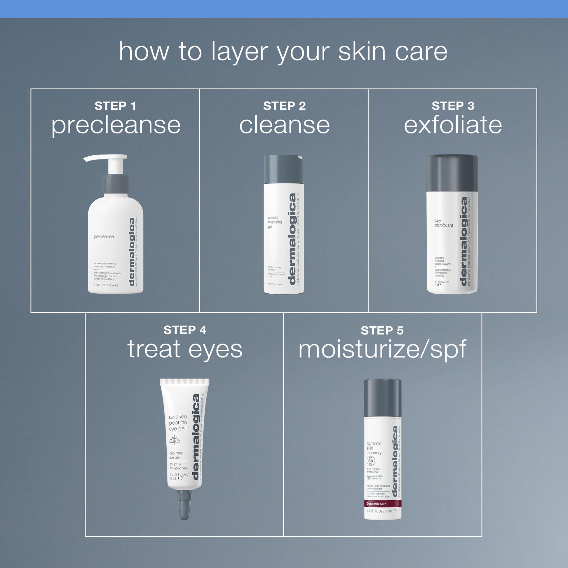 Slate Gray Dermalogica Awaken Peptide Eye Gel - Quickly Reduces the Appearance of Puffiness and Wrinkles