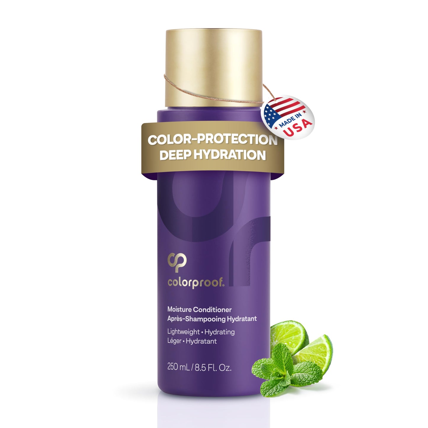 White Smoke ColorProof Moisture Conditioner - For Dry Color-Treated Hair Hydrates & Repairs Sulfate-Free Vegan