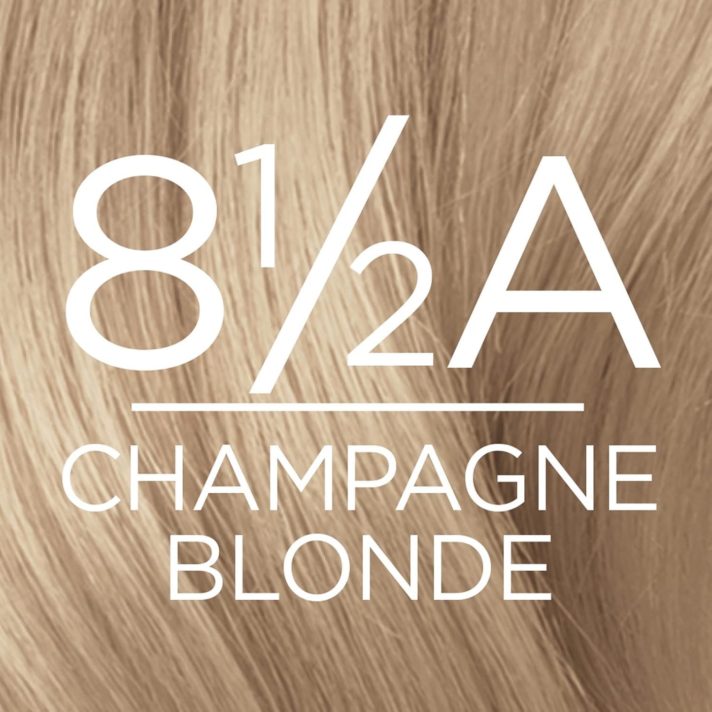 Dim Gray L'Oreal Paris Excellence Créme Permanent Hair Color, Champagne Blonde [8.5A] 1 ea ( Packs of 3)