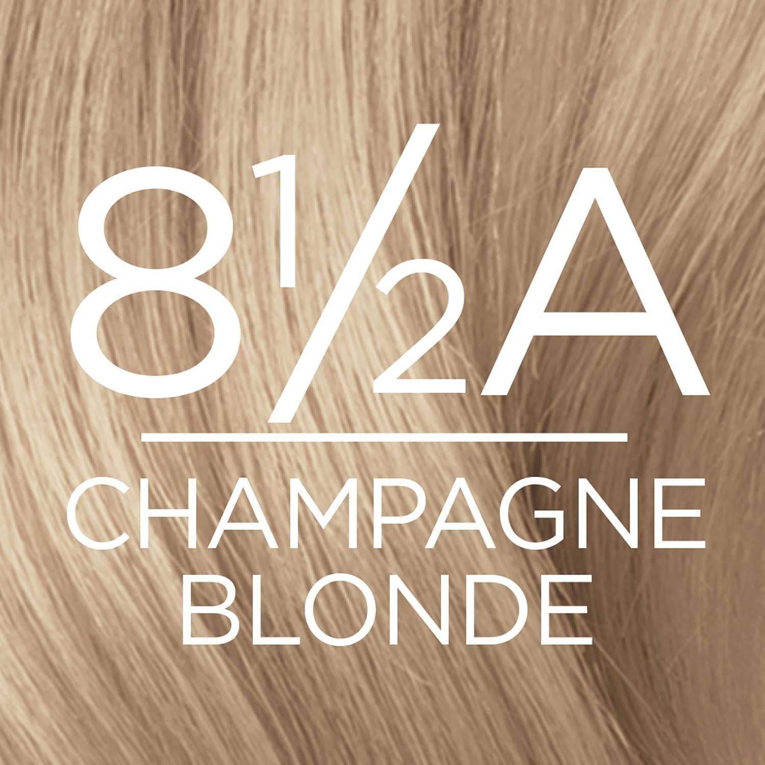Dim Gray L'Oreal Paris Excellence Créme Permanent Hair Color, Champagne Blonde [8.5A] 1 ea ( Packs of 3)