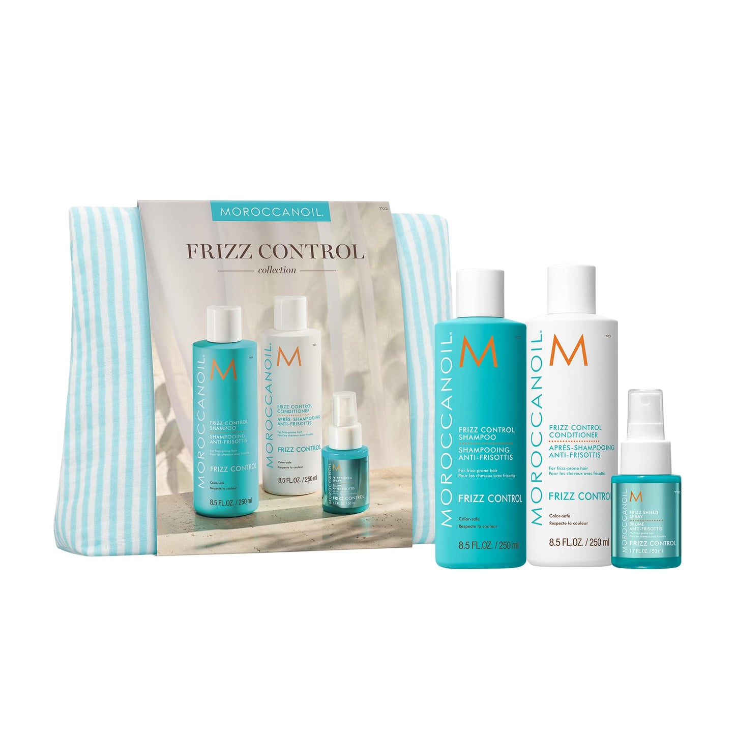 White Smoke Moroccanoil Hair Frizz Control Gift Set