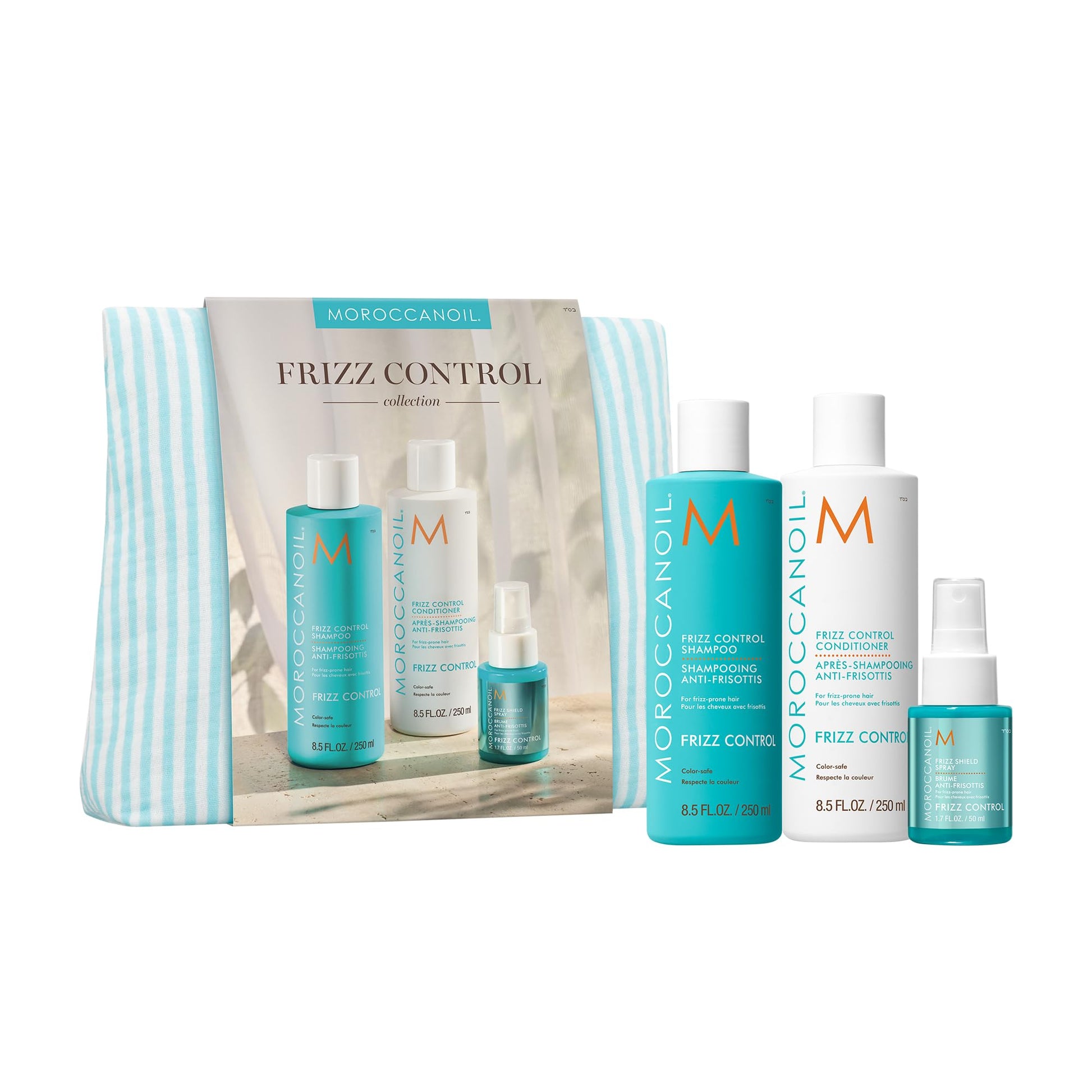 White Smoke Moroccanoil Hair Frizz Control Gift Set