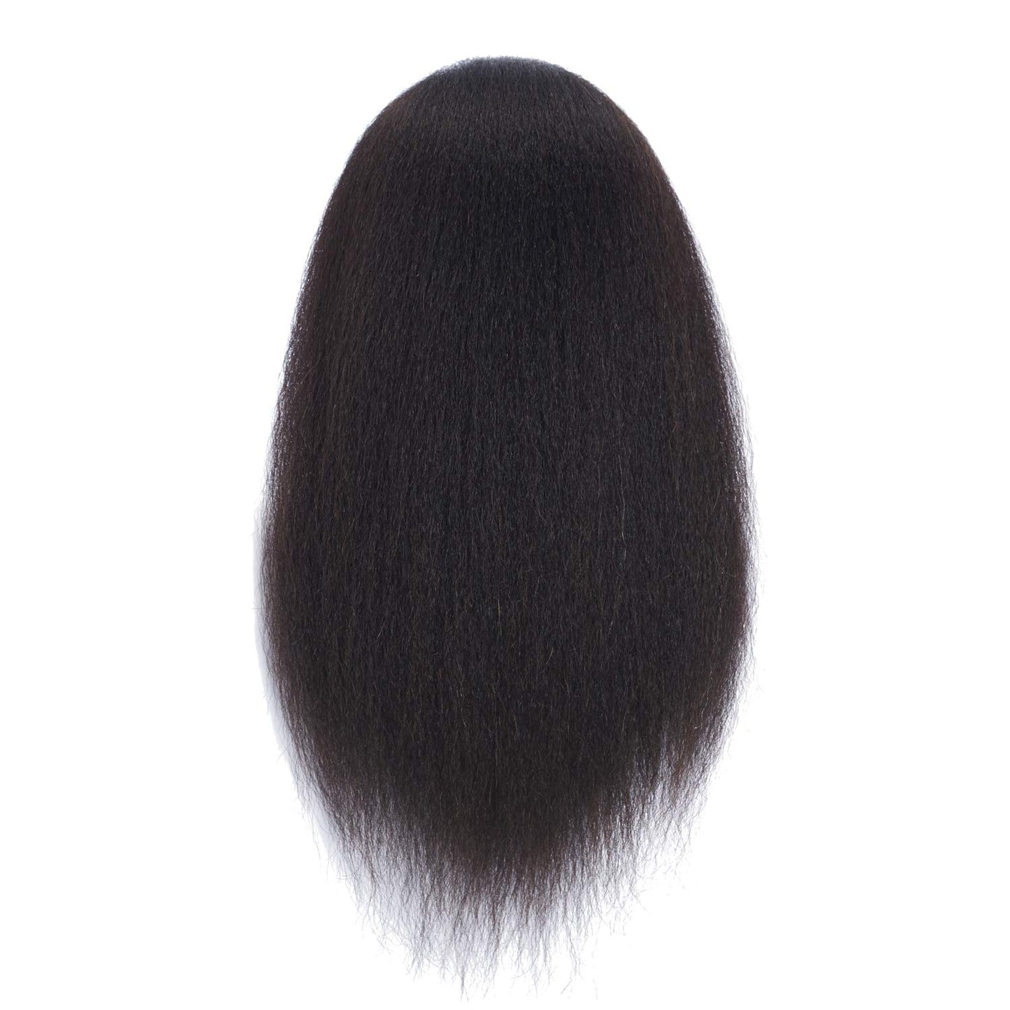 Dark Slate Gray Headfix Hair Mannequin Head 100% Real Hair Hairdresser Practice Styling Training Head Cosmetology Manikin Doll Head With Clamp (6F1919B0216)