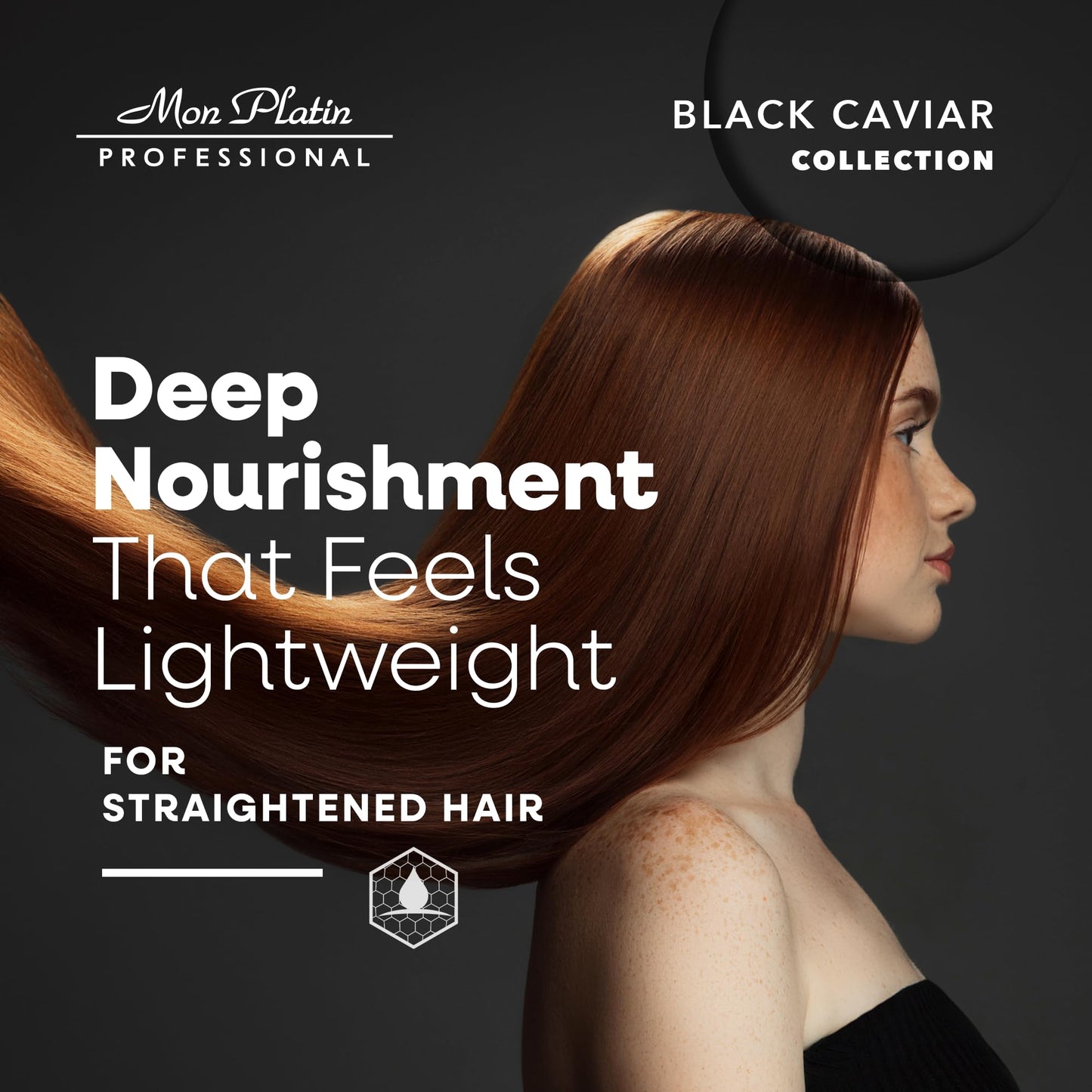 Dark Slate Gray Travel kit for straightened hair treatment