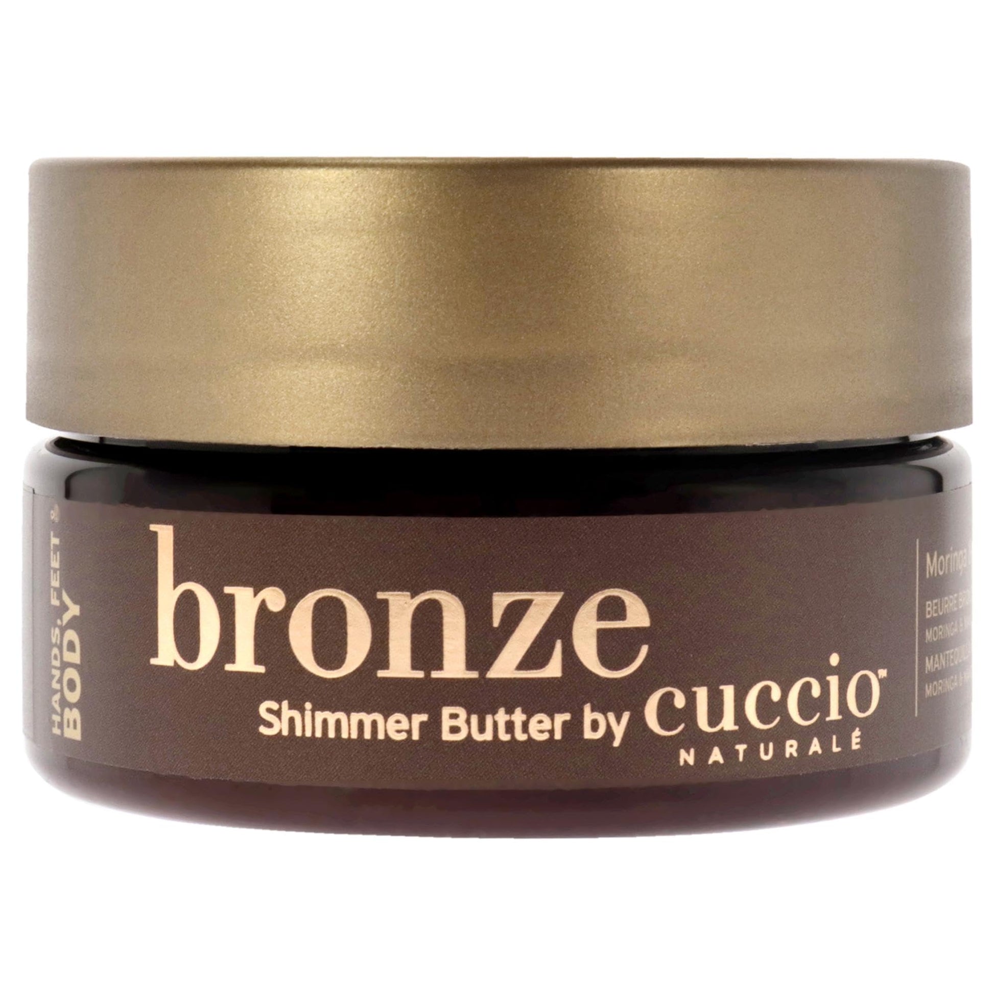 Black Cuccio Naturale Bronze Shimmer Butter - Hydrates Hands And Feet For Glow And Light Shine - Available In Two Bright And Shiny Shades - Naturally Rich In Fatty Acids And Antioxidants - 8 Oz,Pink