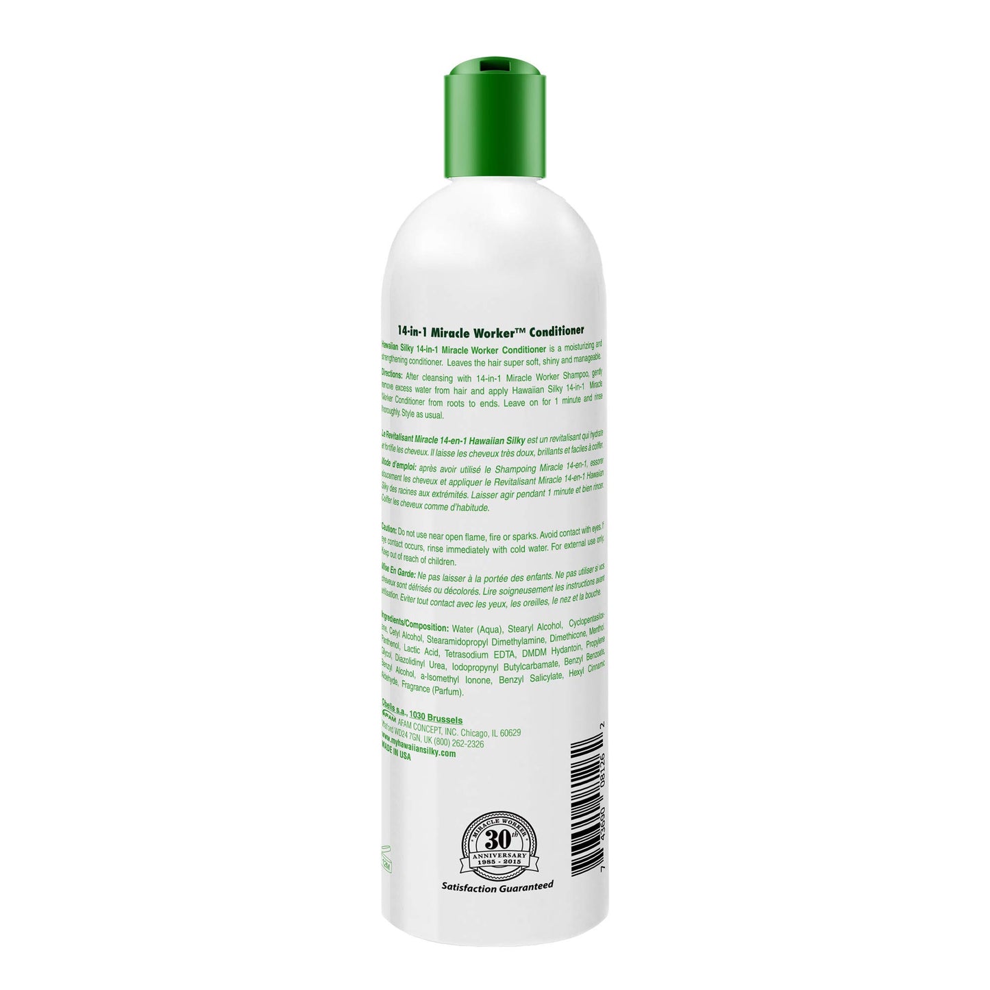 Light Gray Hawaiian Silky 14-in-1 Miracle Worker Conditioner 16 Ounce