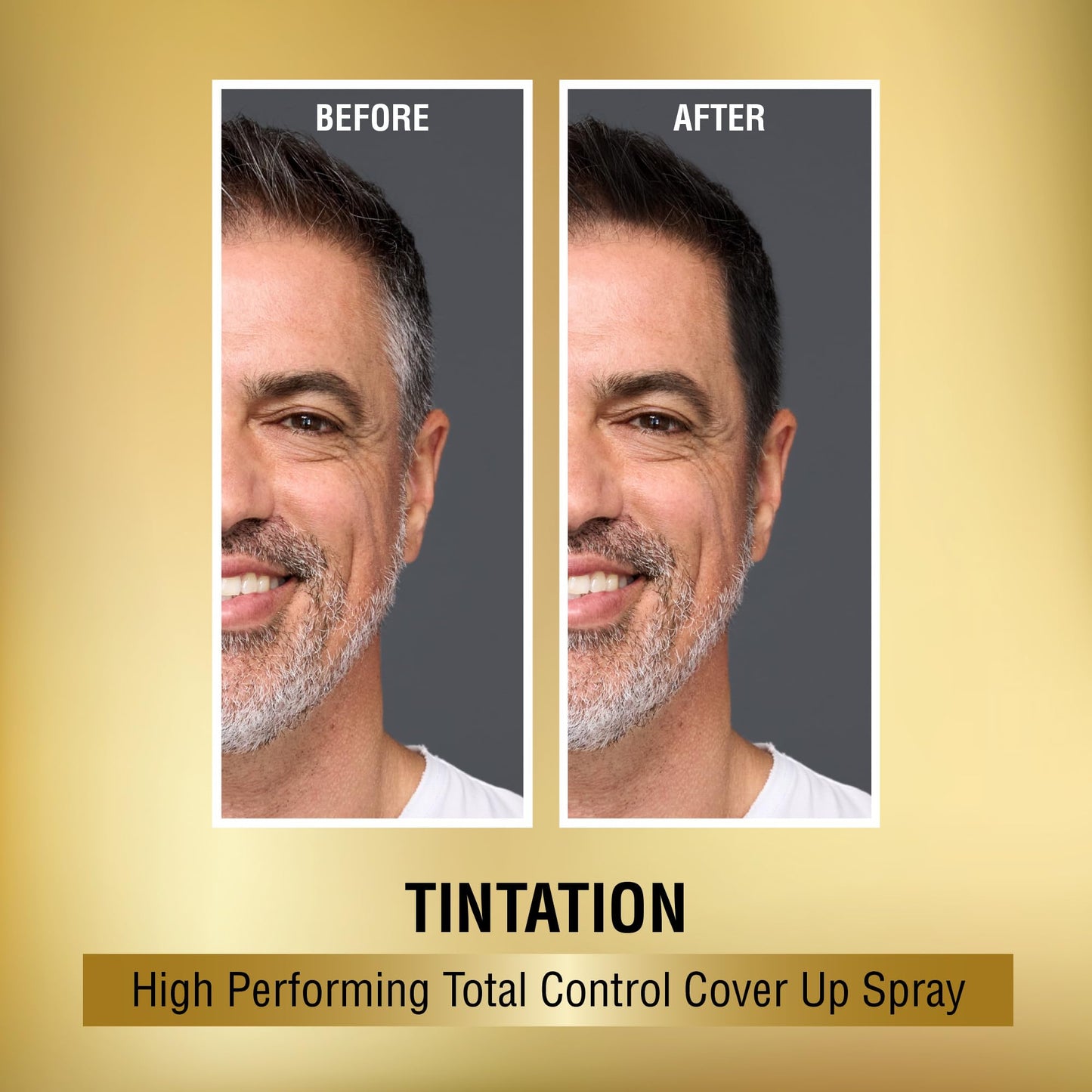 Pale Goldenrod Red by Kiss Tintation Temporary Hair Color Spray, Instant Gray Root Touch Up Coverage, Water-Resistant & Smudge-Proof, Easy Wash Out, Barber & Hairline Touch-Up, Quick-Dry (Black, 2.82 oz)