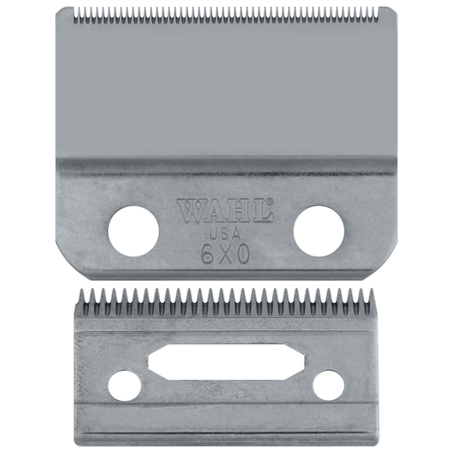 Dark Gray Wahl Professional Balding Blade 6X0 Ultra Close Replacement For 5 Star Balding Clipper